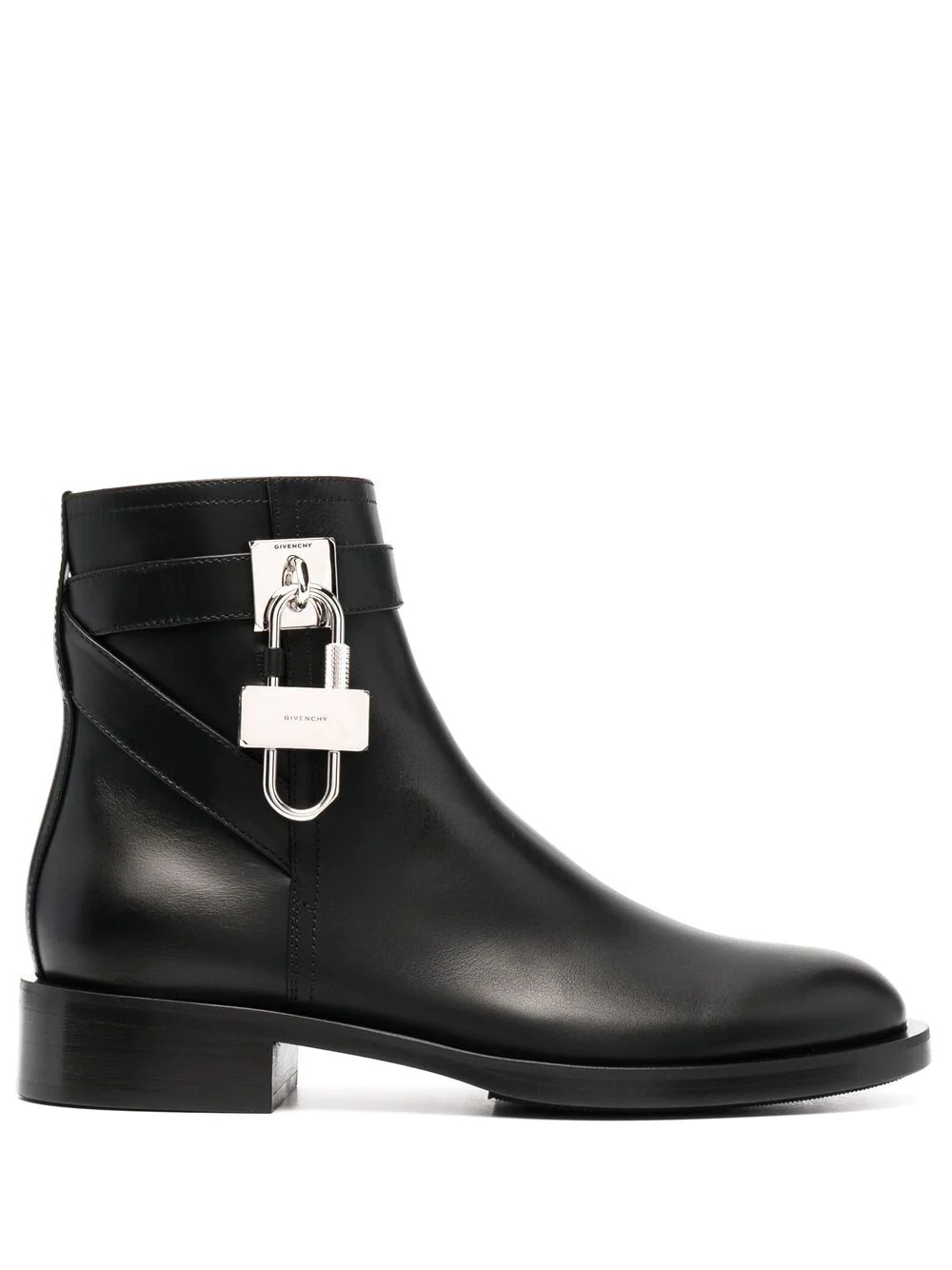 padlock-detail boots - 1