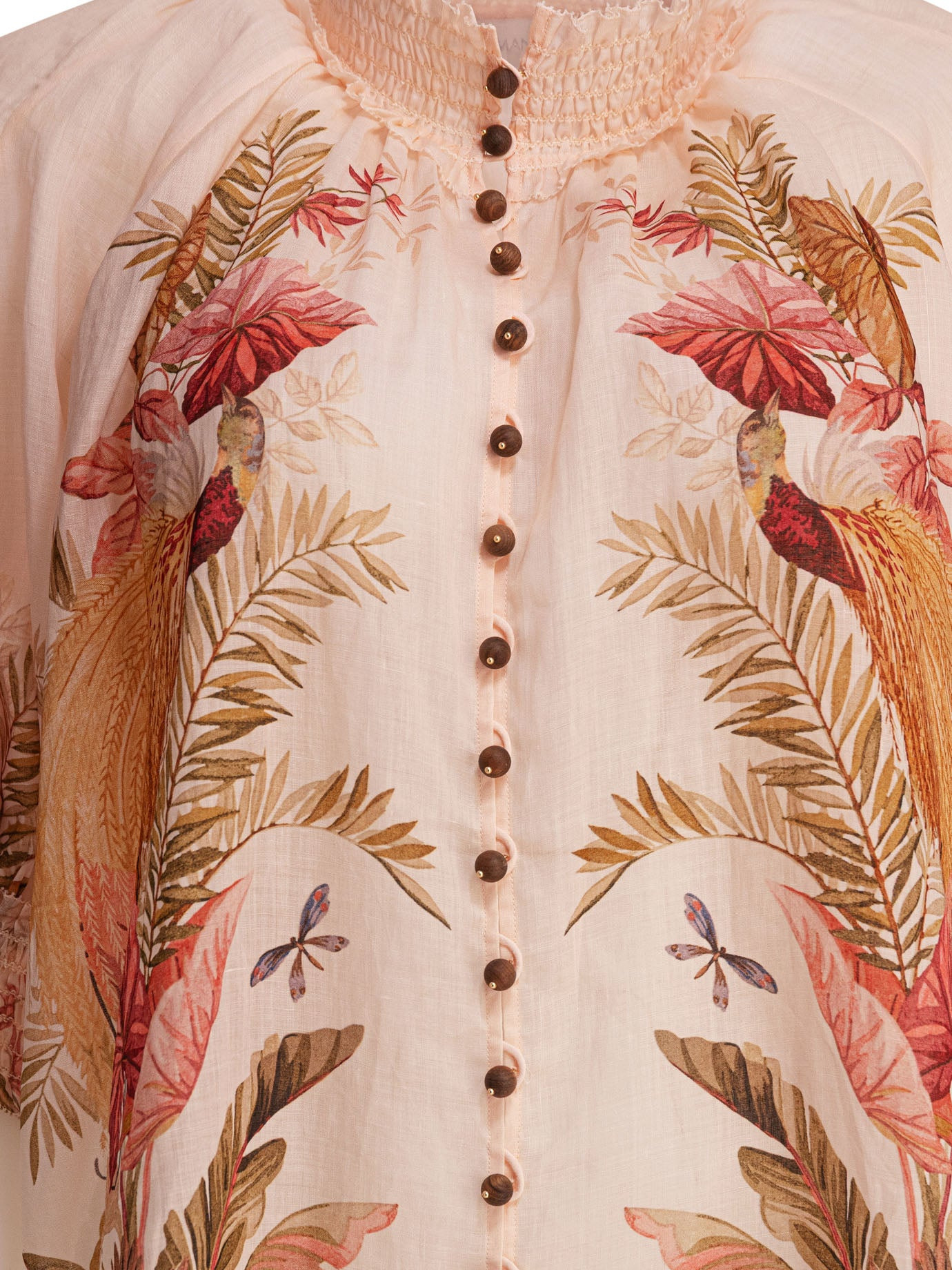 Ascension Billow Blouse Shirts Beige - 3