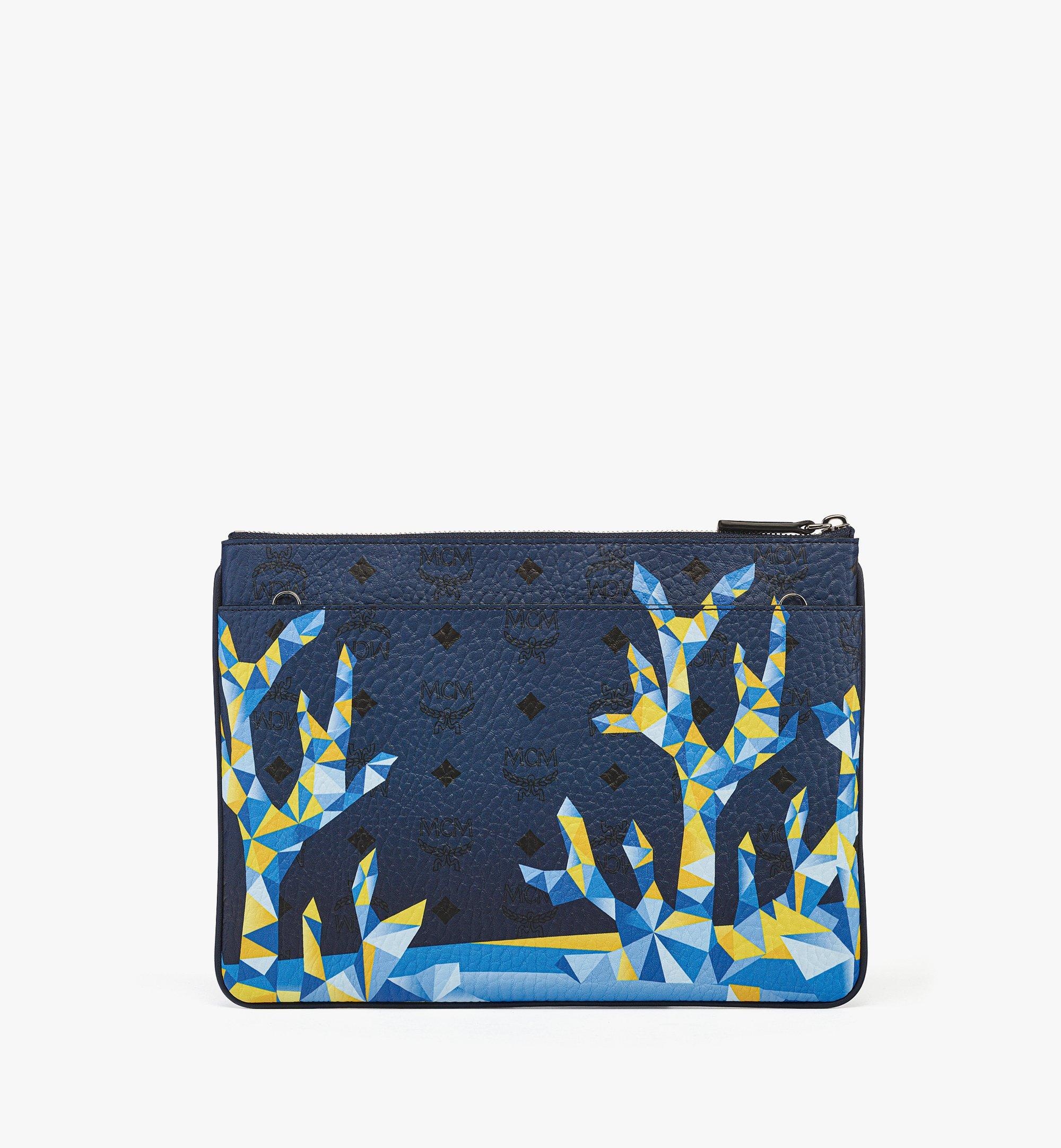 Aren Crossbody Pouch in Cubic Coral Visetos - 3