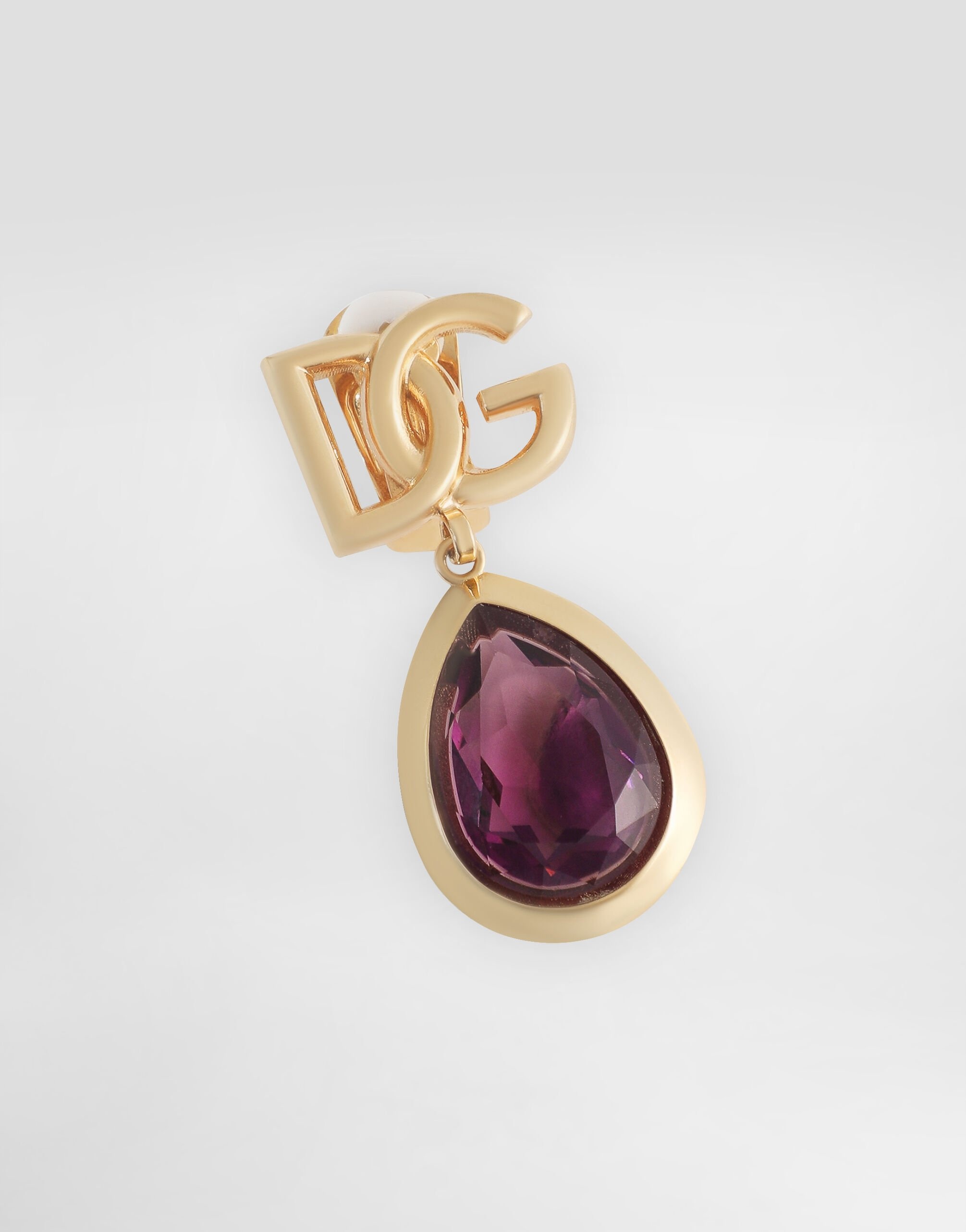 Logo clip earrings - 3