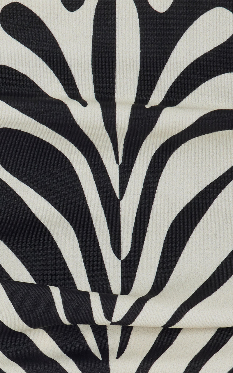Turkana Printed Bikini Top black 4