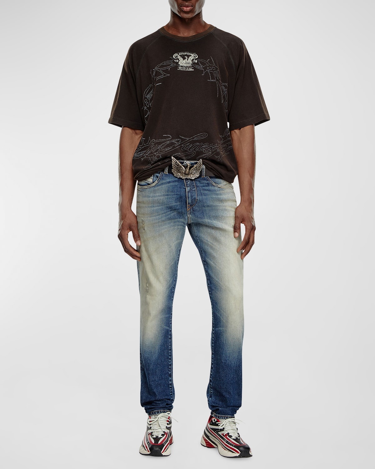 Men's 2019-D-Strukt Slim Jeans - 3