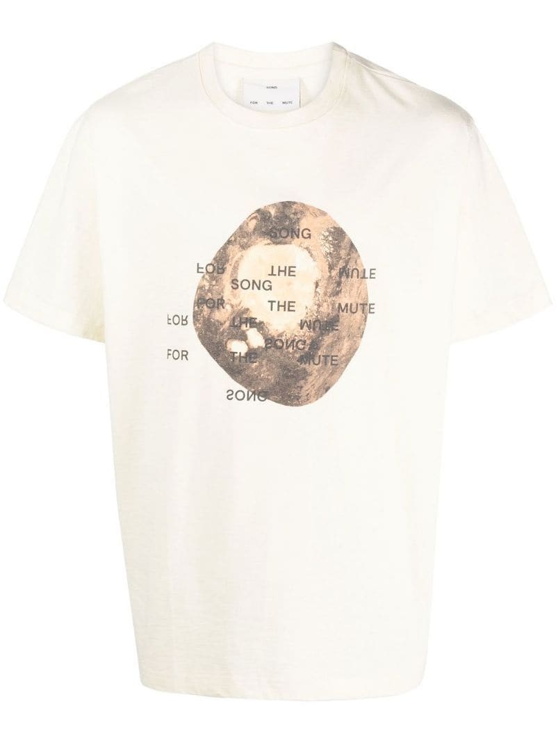 graphic-print short-sleeve T-shirt - 1