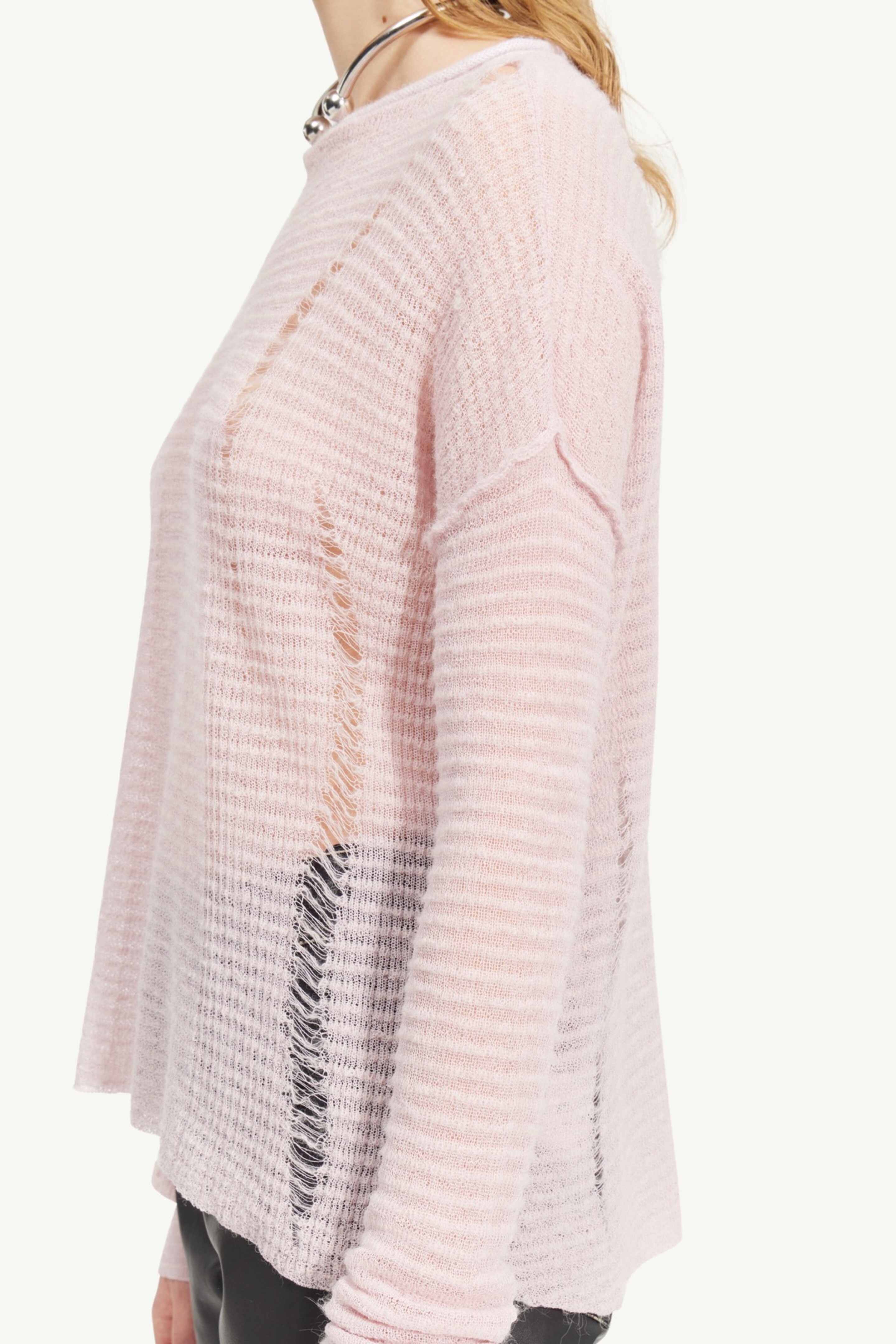 Distressed sweater - 5