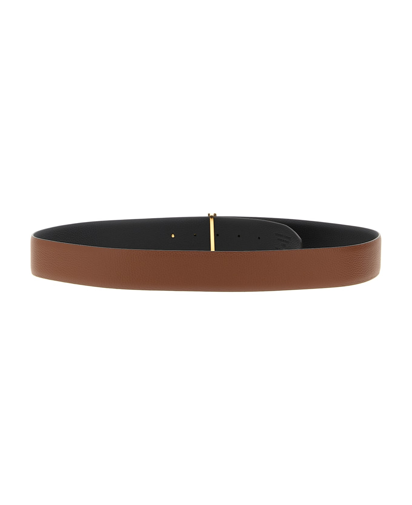 Logo Buckle Reversible Belt - 3
