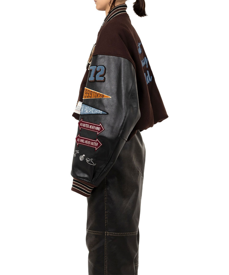 Roll-up Hem Stadium Jacket 13