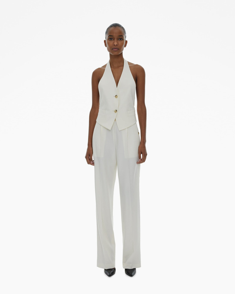 Helmut Lang STRETCH WOOL HALTER VEST outlook