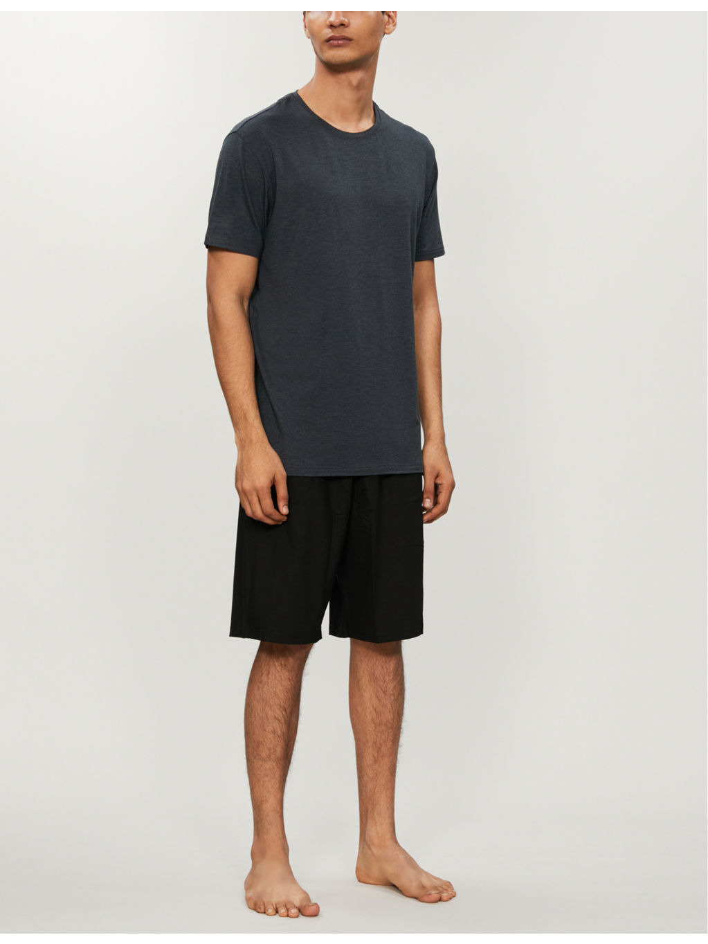 Marlowe crewneck stretch-modal T-shirt - 3