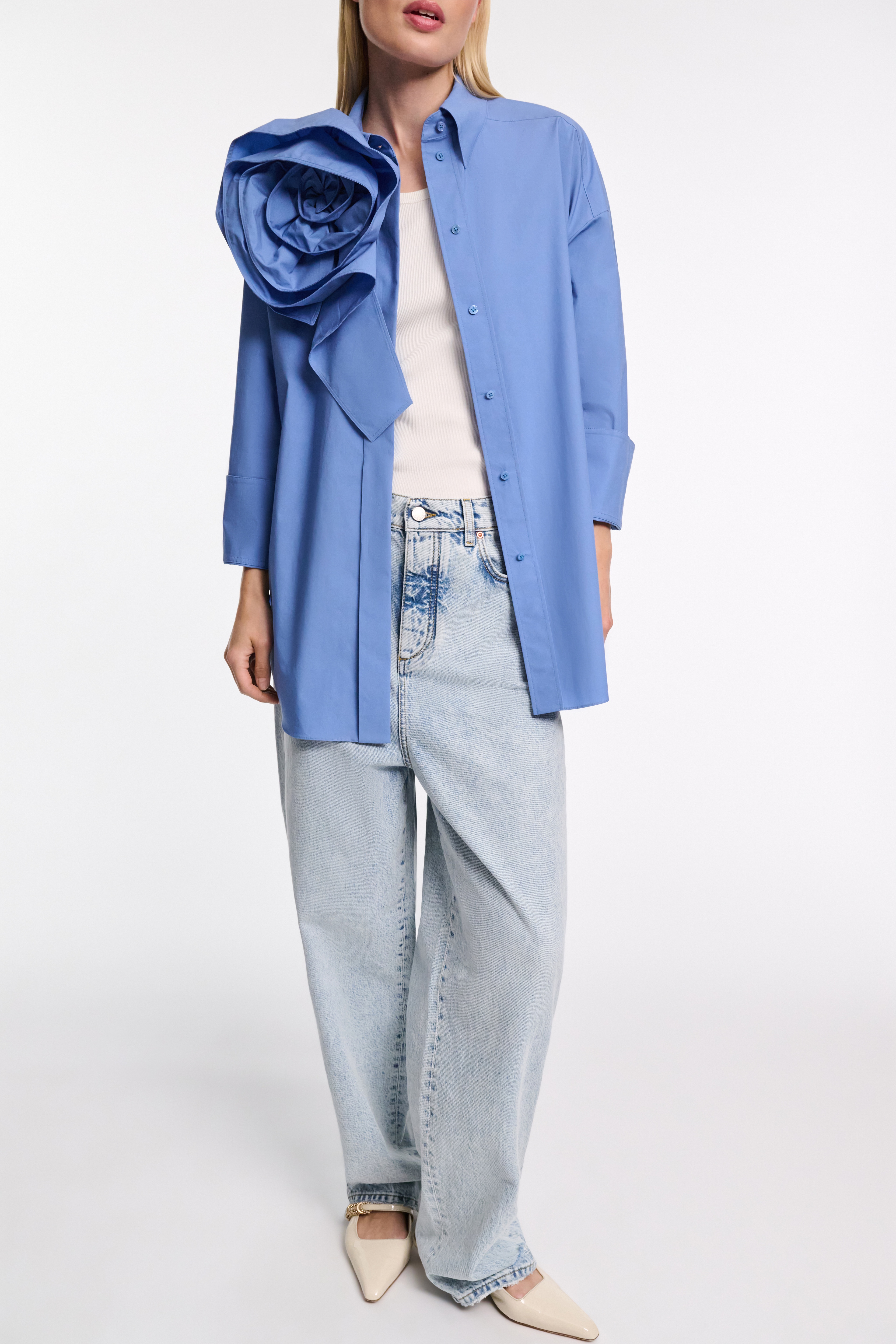 POPLIN POWER blouse - 4