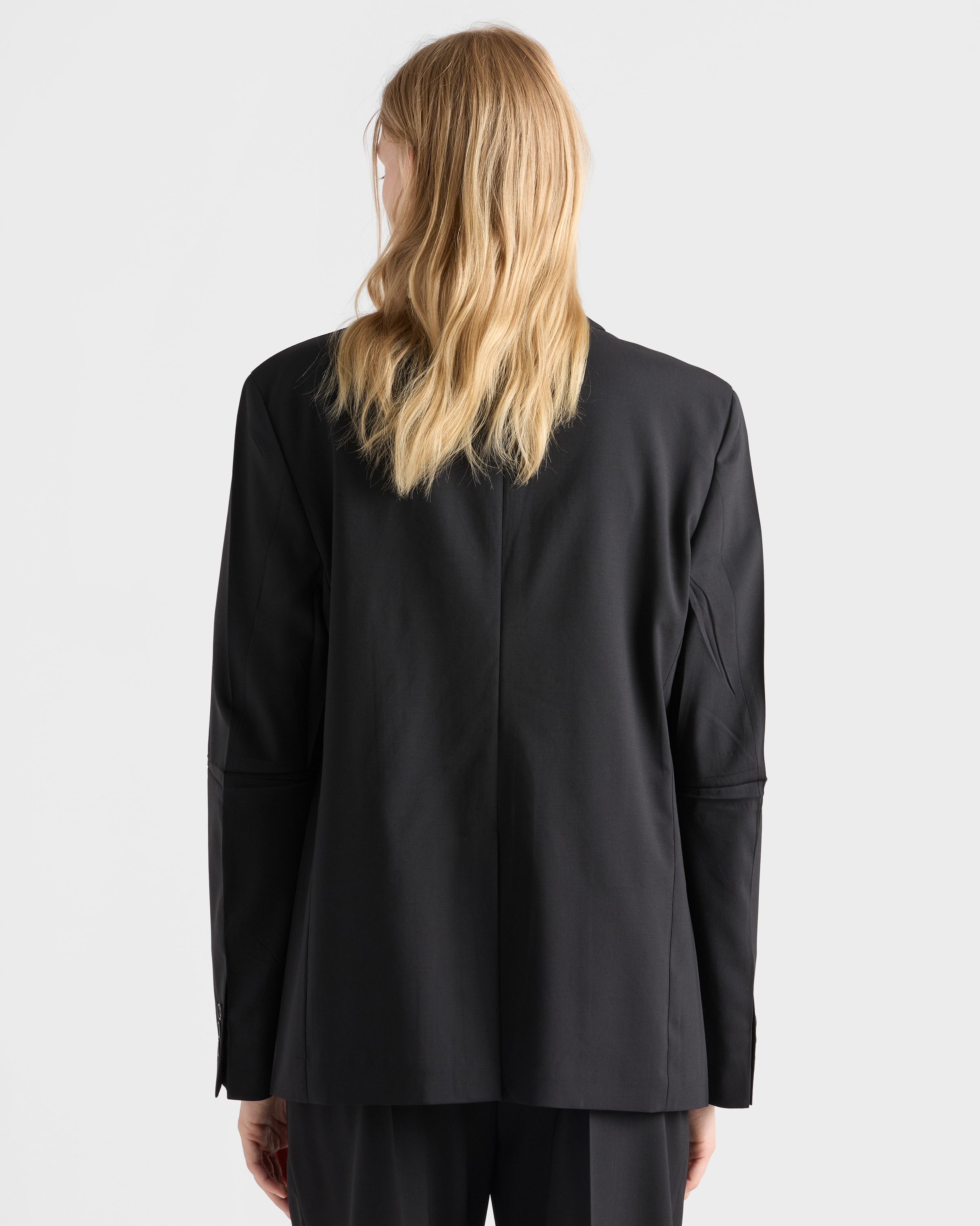 Single-breasted jacket in superfine wool - 5