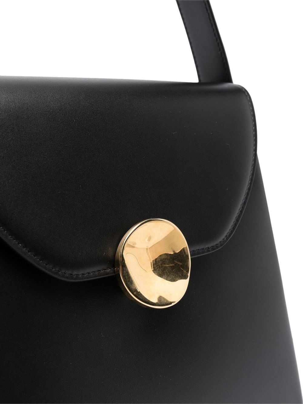 calf-leather shoulder bag - 4