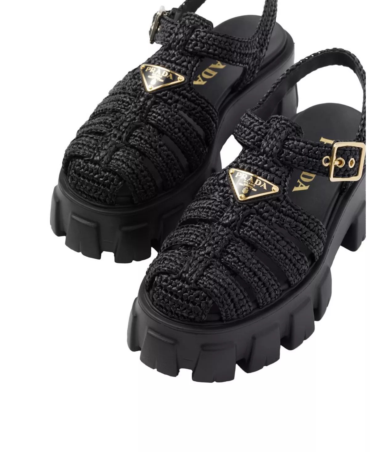 Women's Monolith Crochet Cage Sandals - 6
