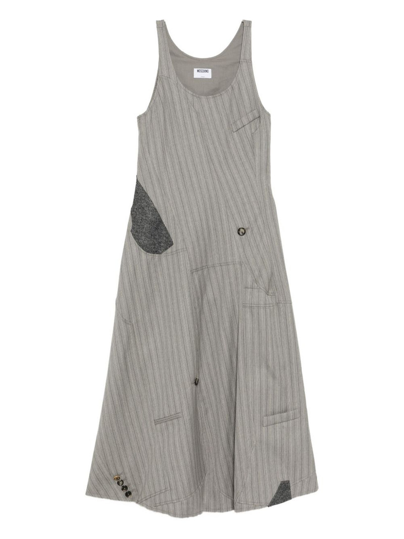 asymmetric sleeveless dress 1