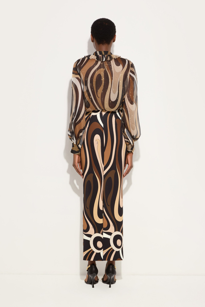MARMO PRINT HIGH WAIST SKIRT 4