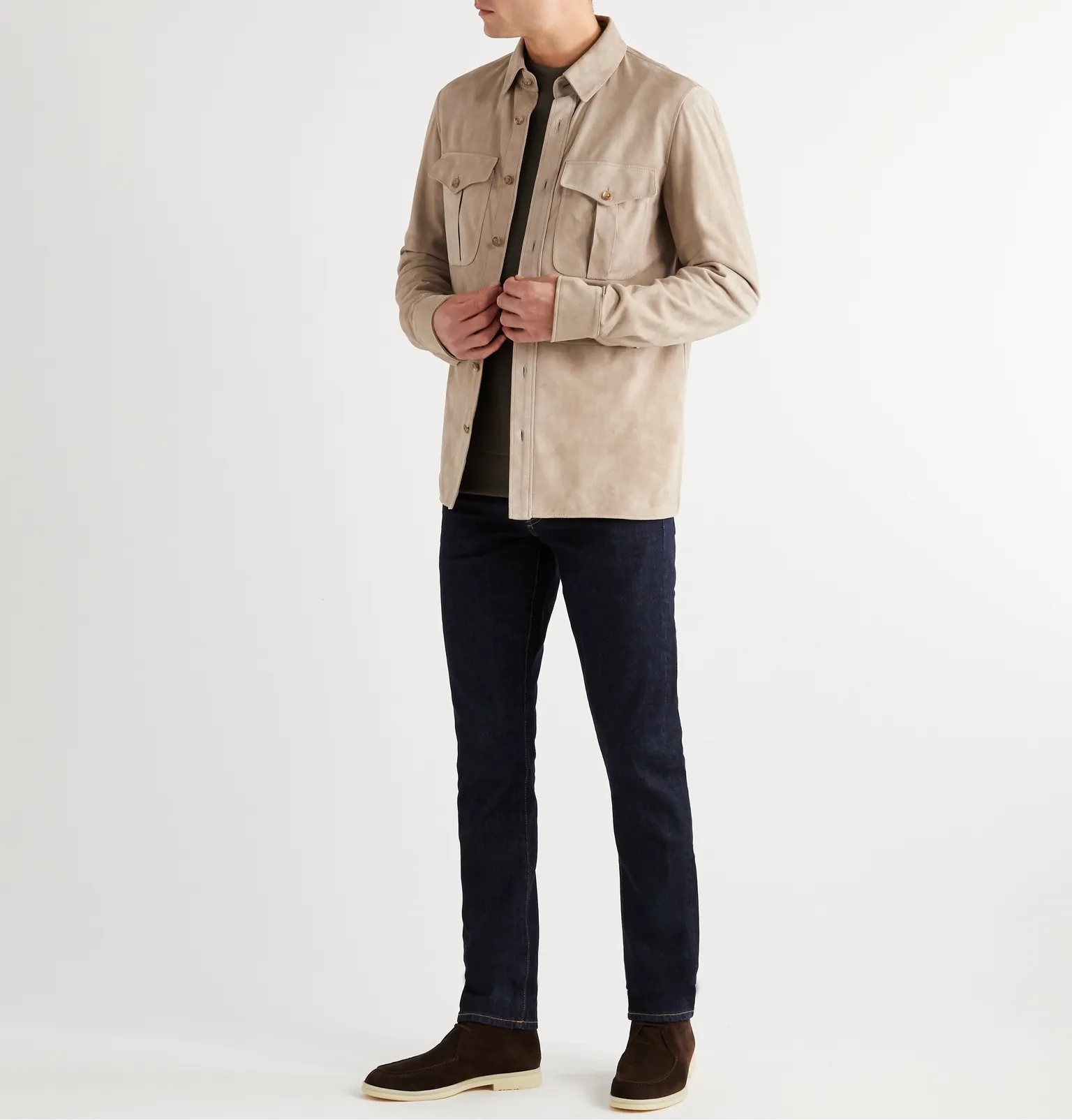 Suede Shirt Jacket - 2