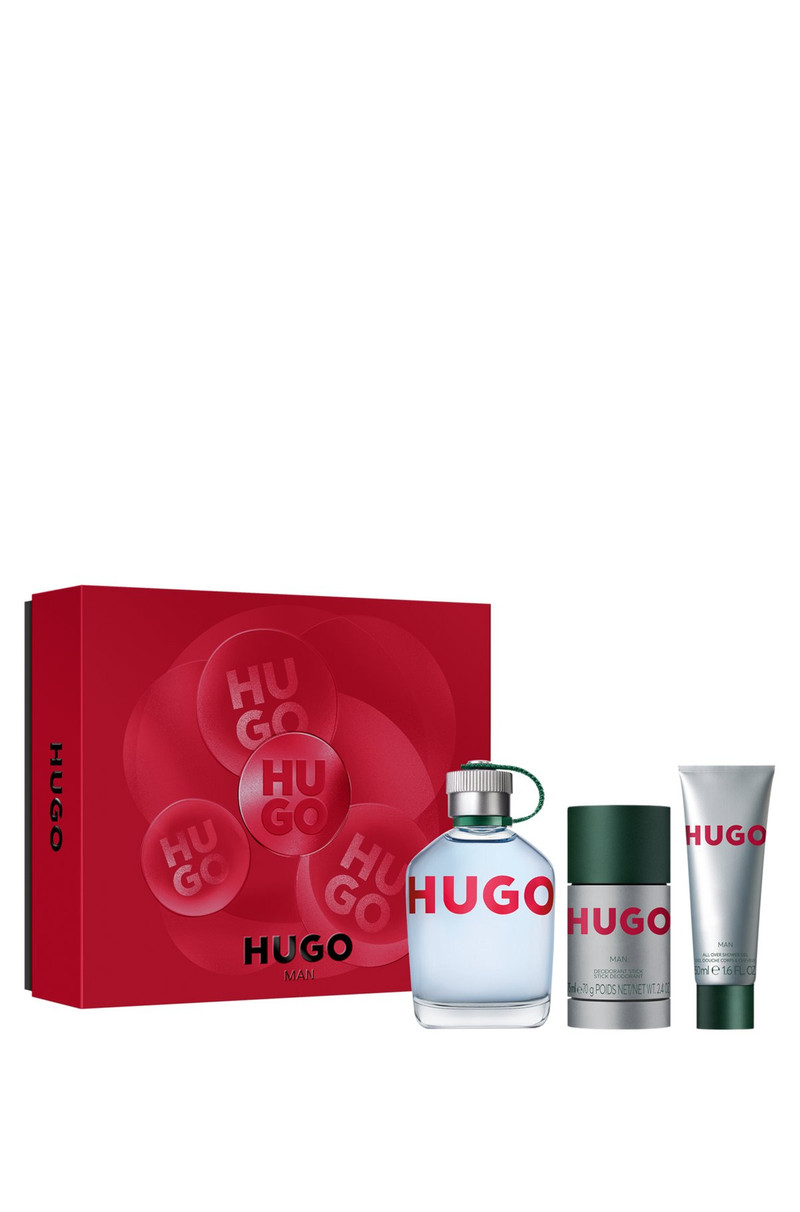 HUGO MAN EAU DE TOILETTE 125 ML GIFT SET 1