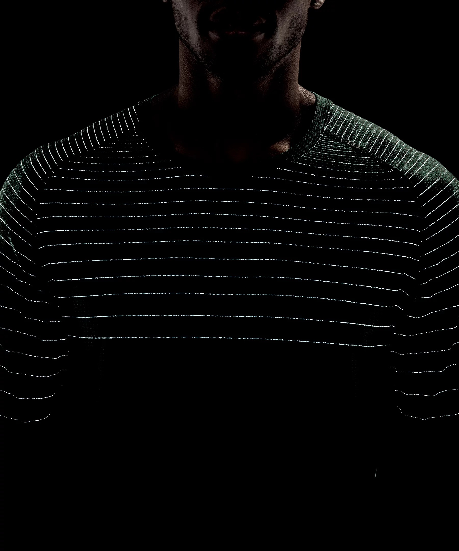 Metal Vent Tech Long-Sleeve Shirt *Glow Stripe - 6