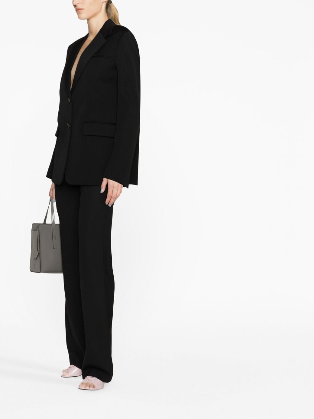 single-breasted blazer - 4