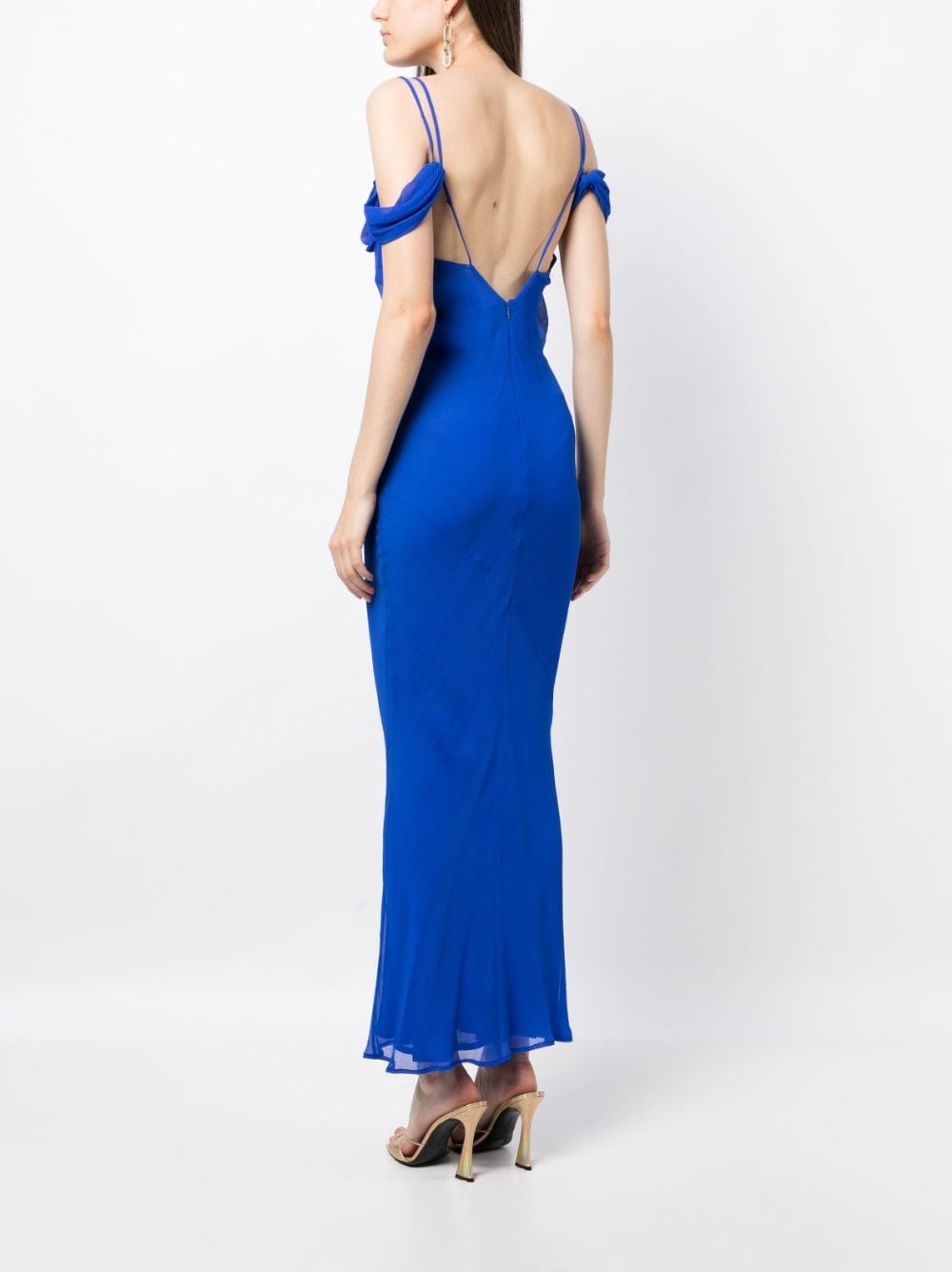 Quinn silk maxi dress - 4