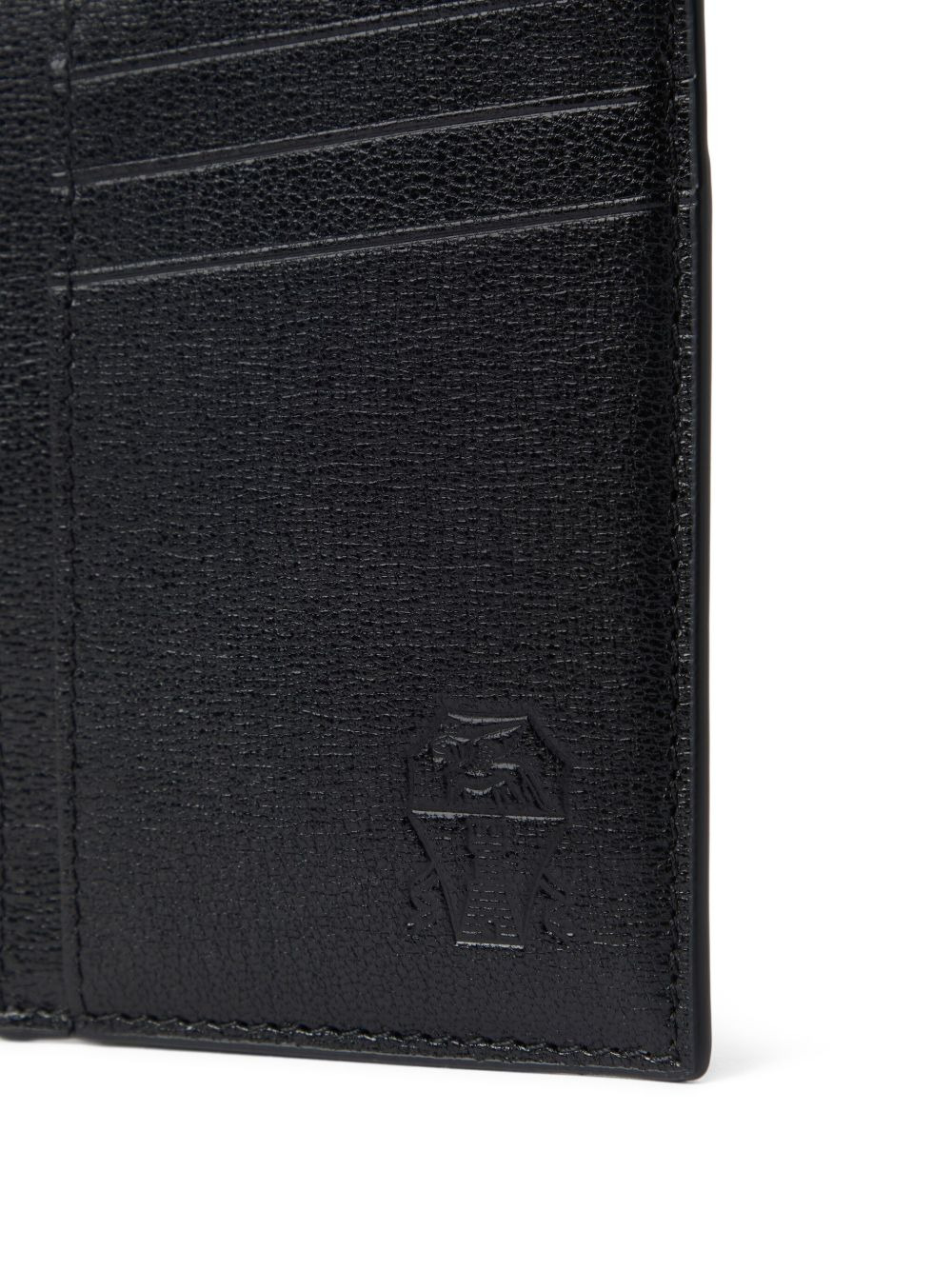 black leather cardholder - 3