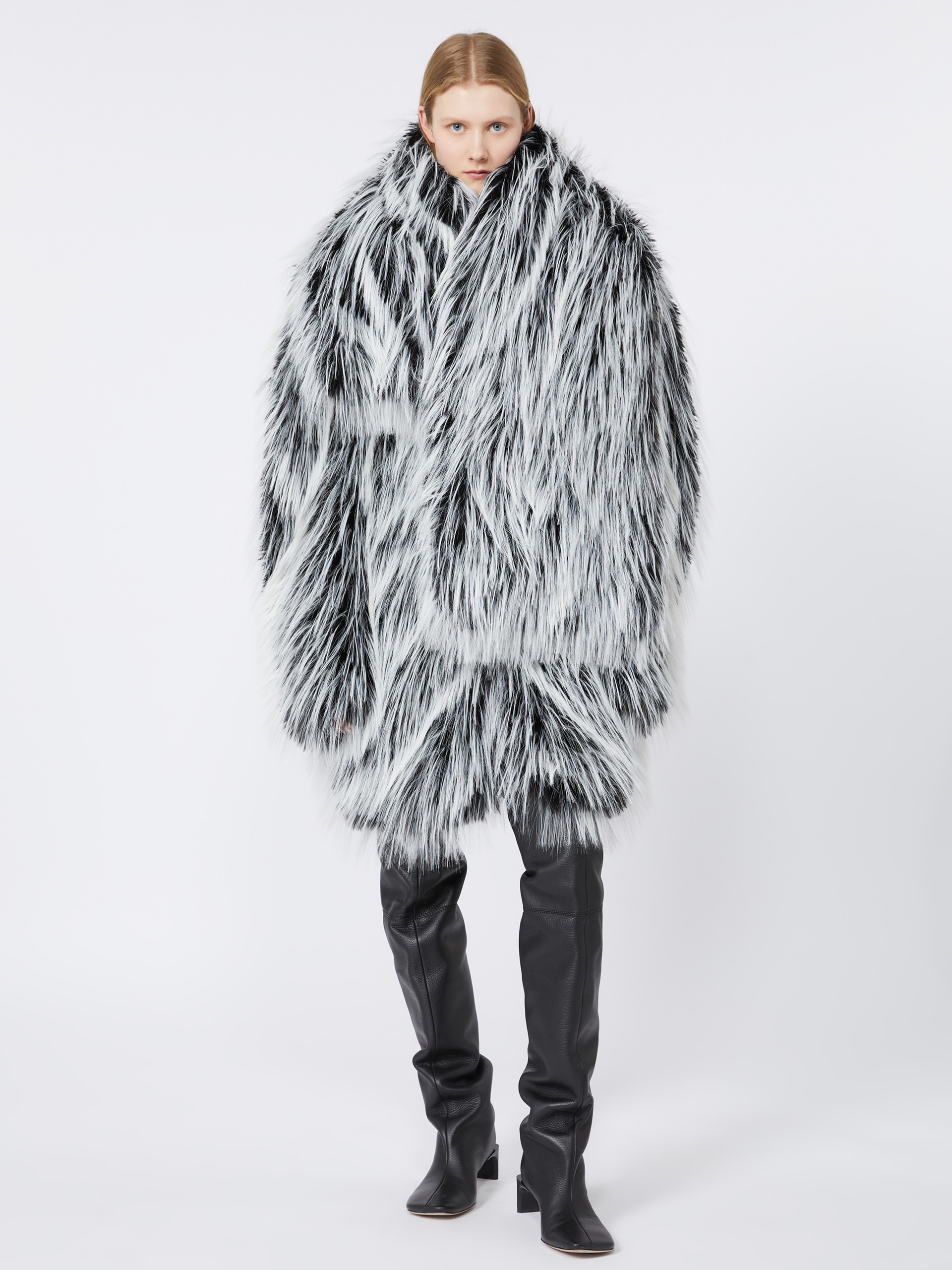 ADESSO1234 Oversized two-tone jacket - RUNWAY - 2