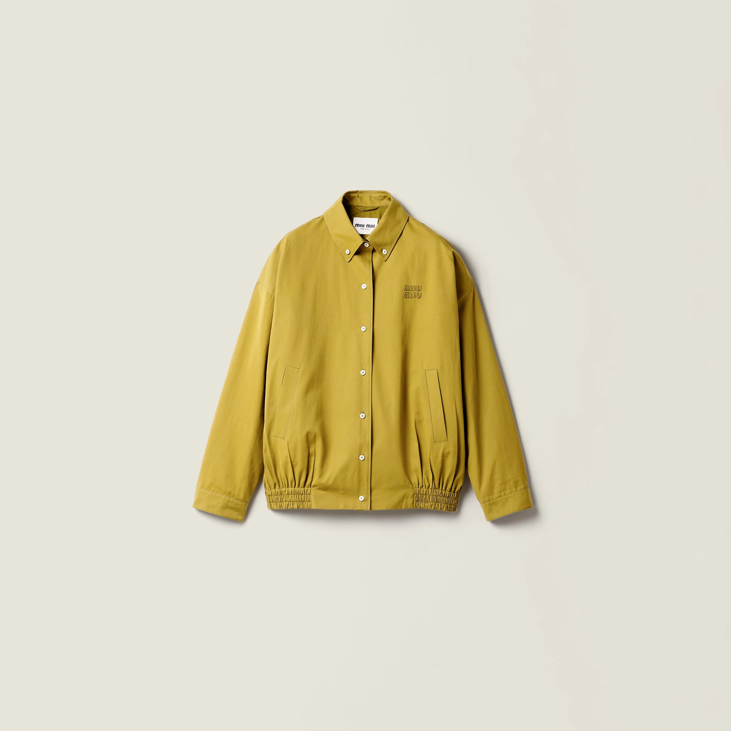 Poplin blouson jacket - 1