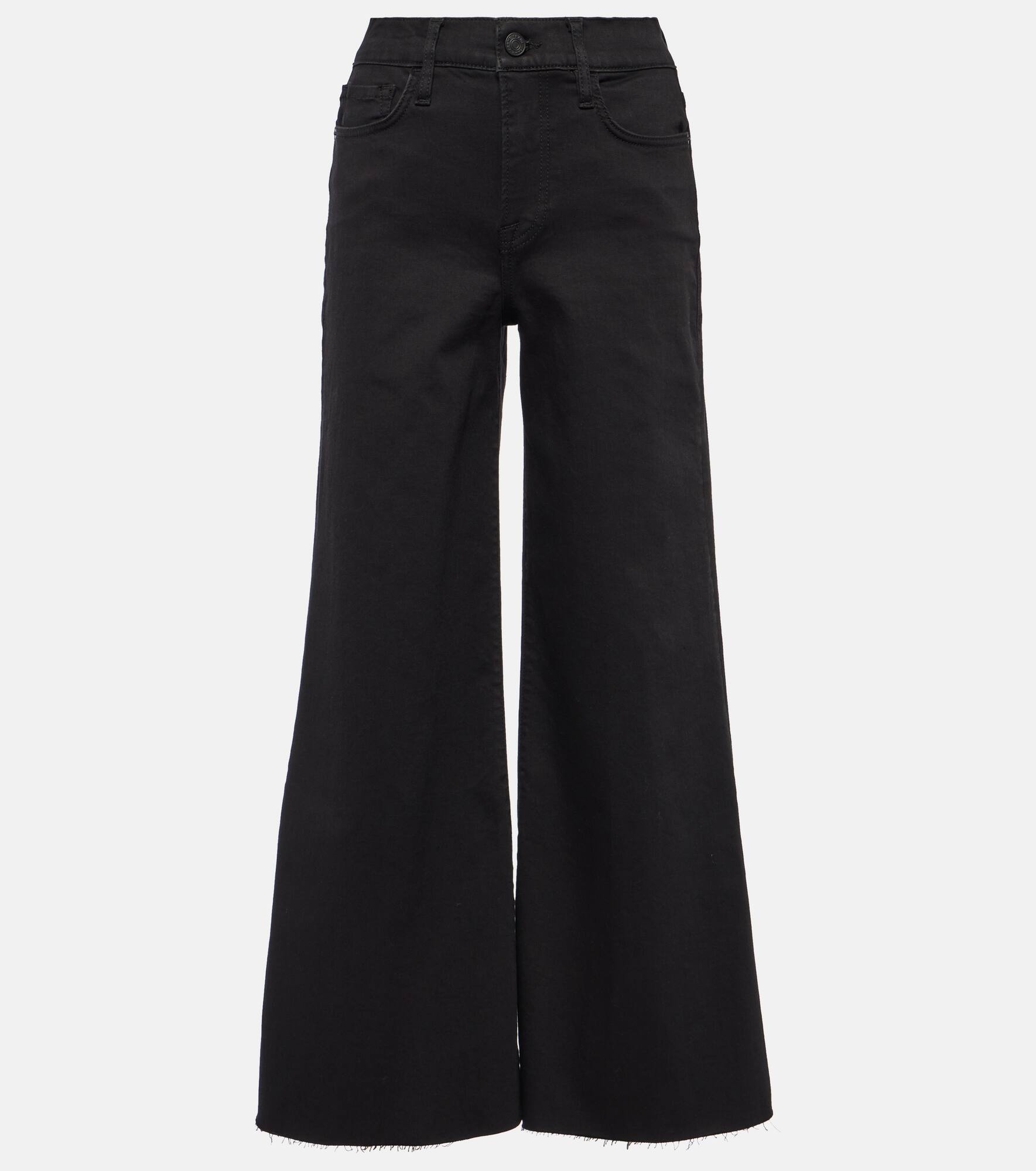Le Palazzo Crop wide-leg jeans - 1