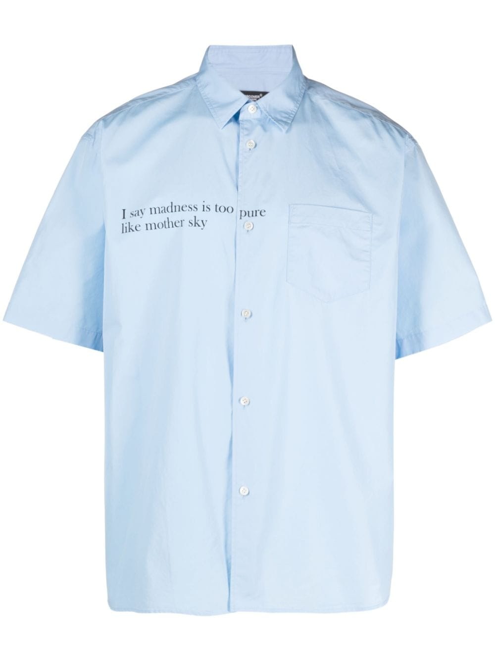 Madness slogan-print shirt - 1