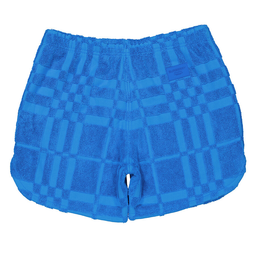 Burberry Above-Knee Check Pattern Cotton Shorts - 5