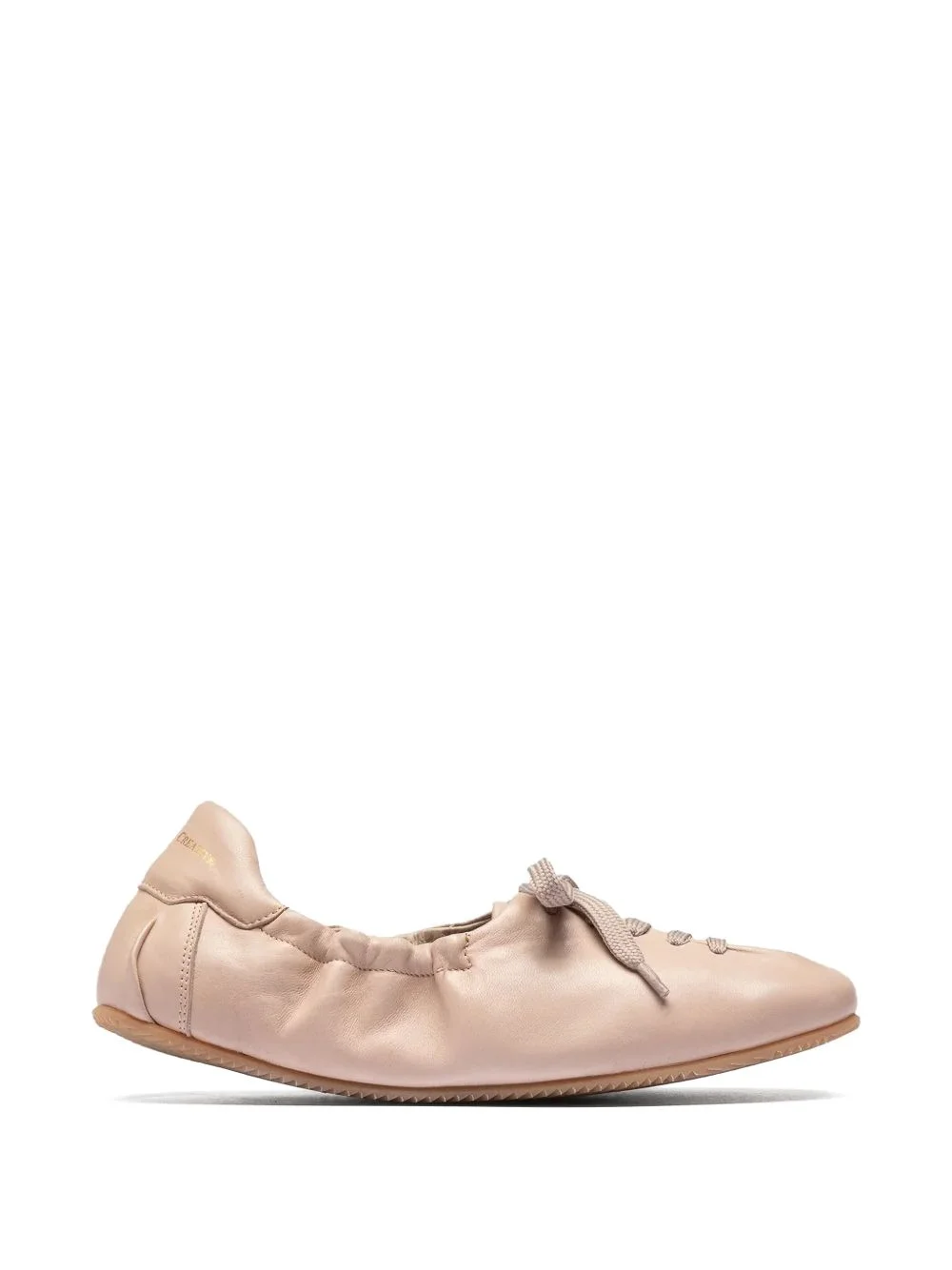Ballet 101 lace-up leather low-top sneakers - 1