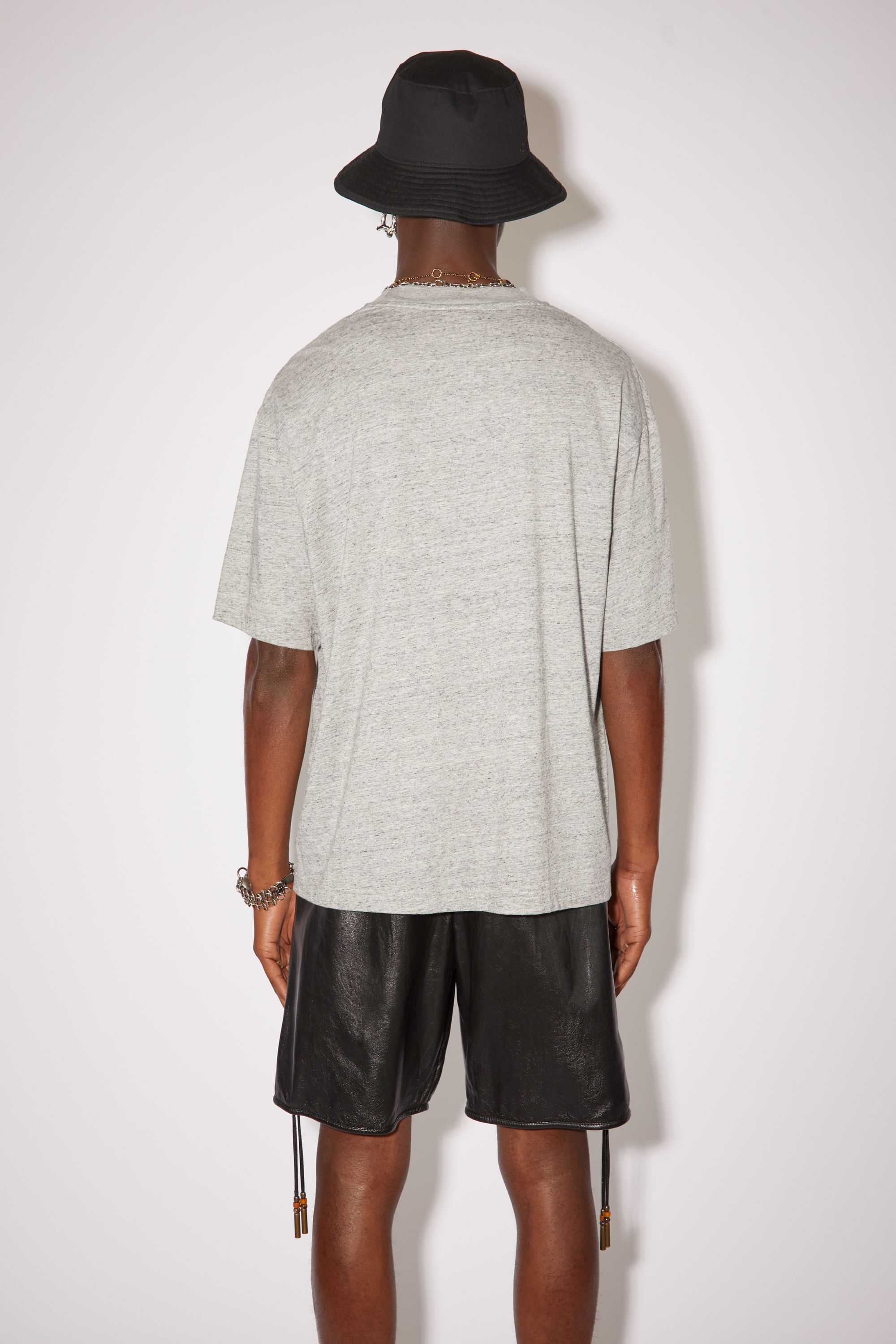 T-shirt - Marble grey melange - 3