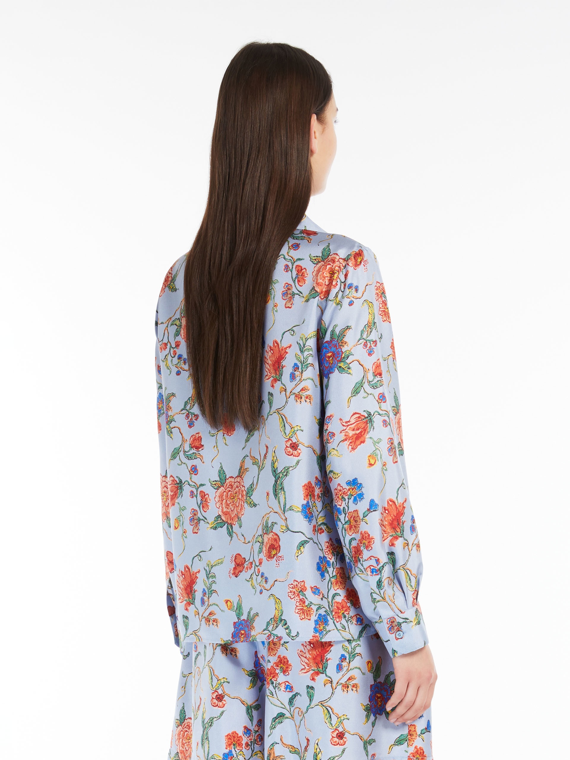 WEEKEND Max Mara ONCIA Silk twill shirt | REVERSIBLE