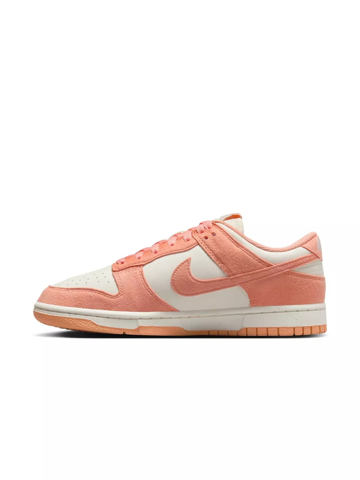 Dunk Low "Soft Pearl/Apricot Agate/White" Women's Shoe - 4