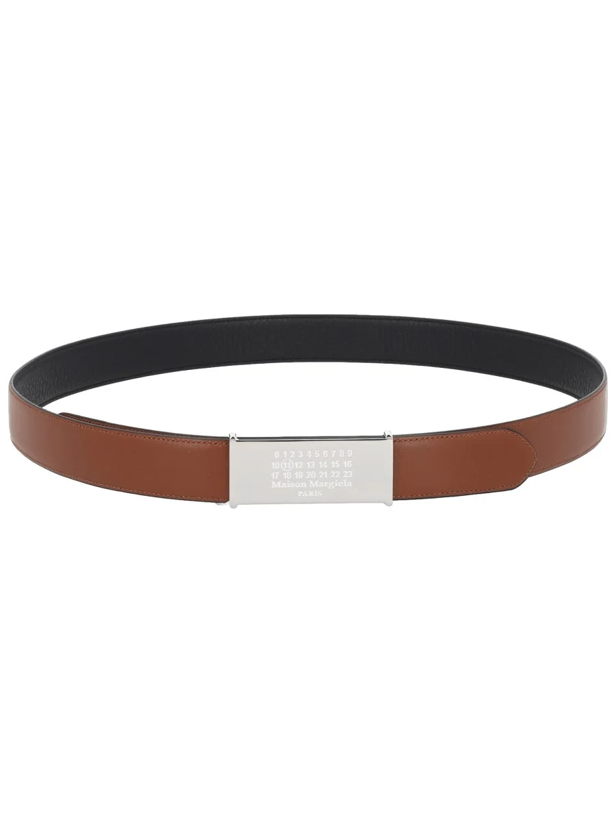 REVERSIBLE LEATHER BELT - 1