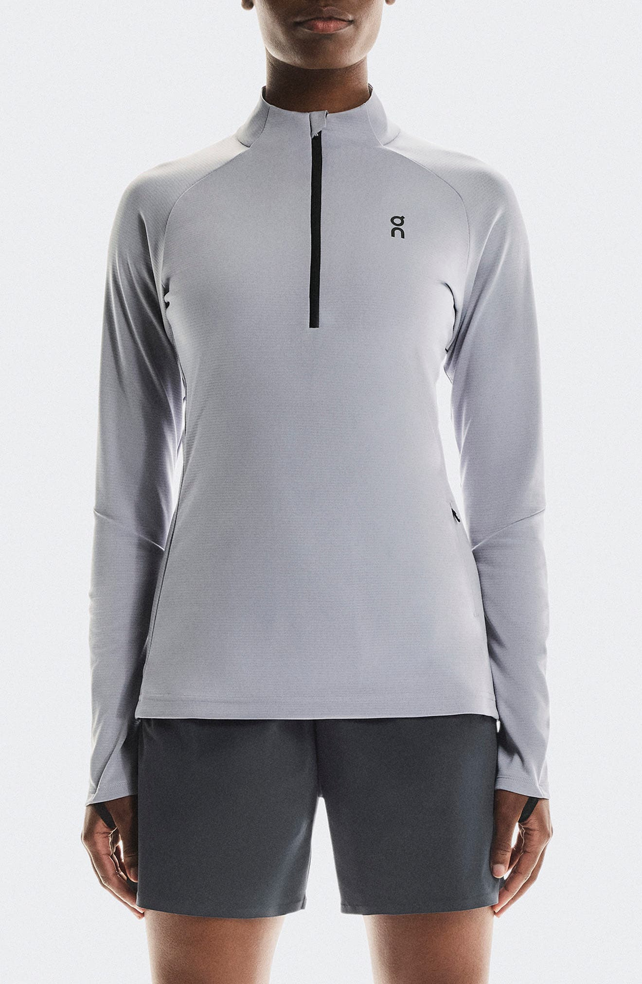 On Climate Quarter Zip Running Top in Lilac at Nordstrom - 4