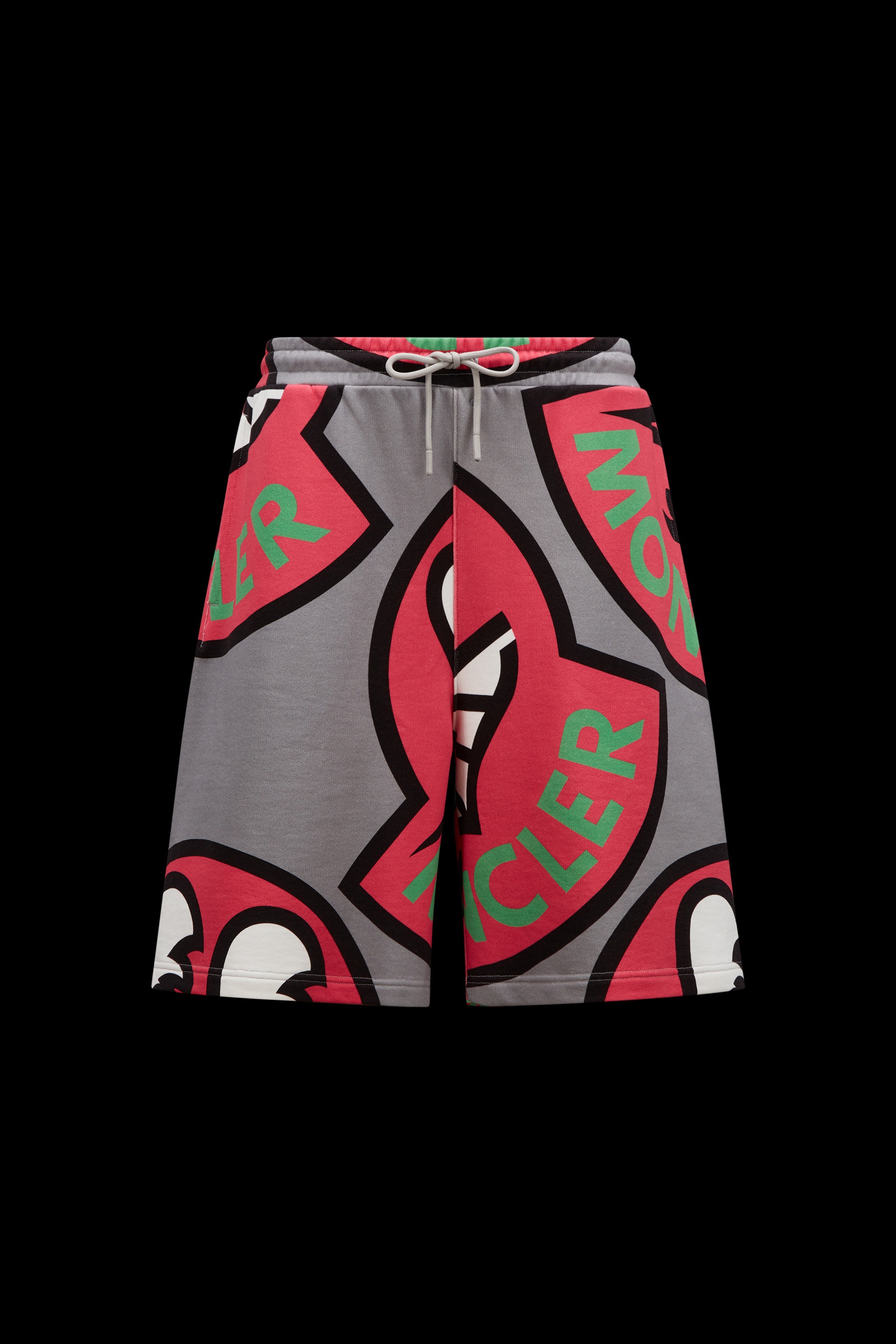 Logo Print Shorts - 1