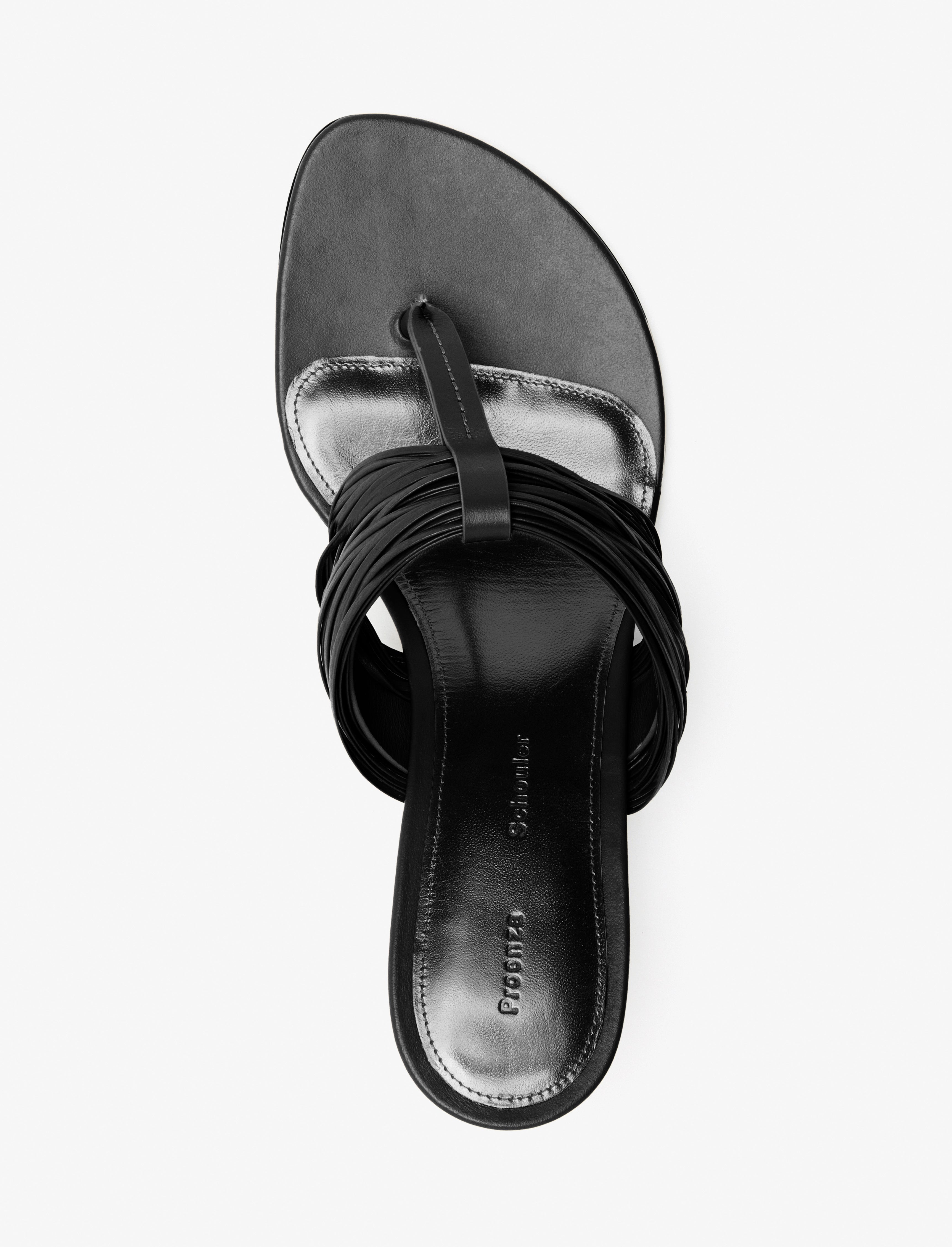 Cable T-Strap Sandals - 4