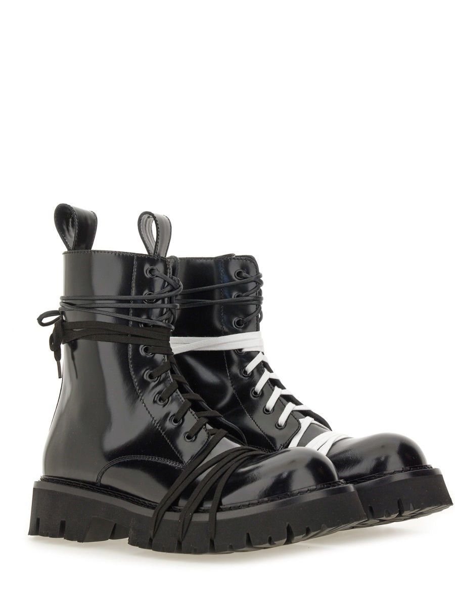 Moschino Men Lace-Up Boot - 2