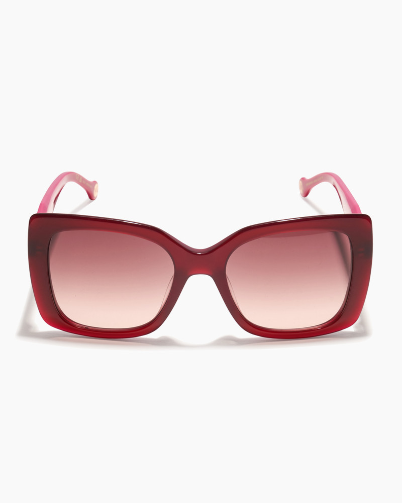 Oversized Sunglasses With Contrast Temples 1