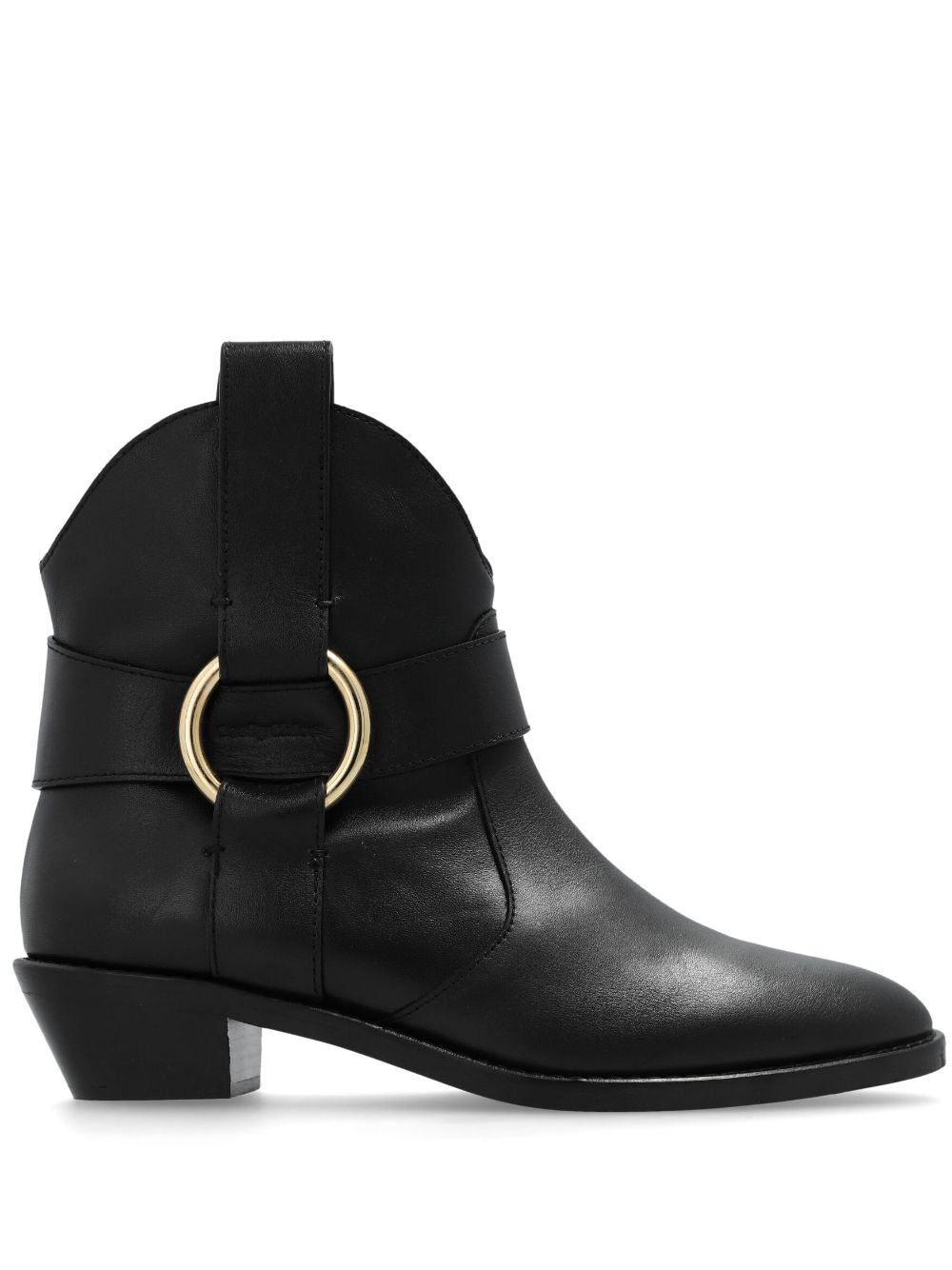45mm ankle leather boots - 1
