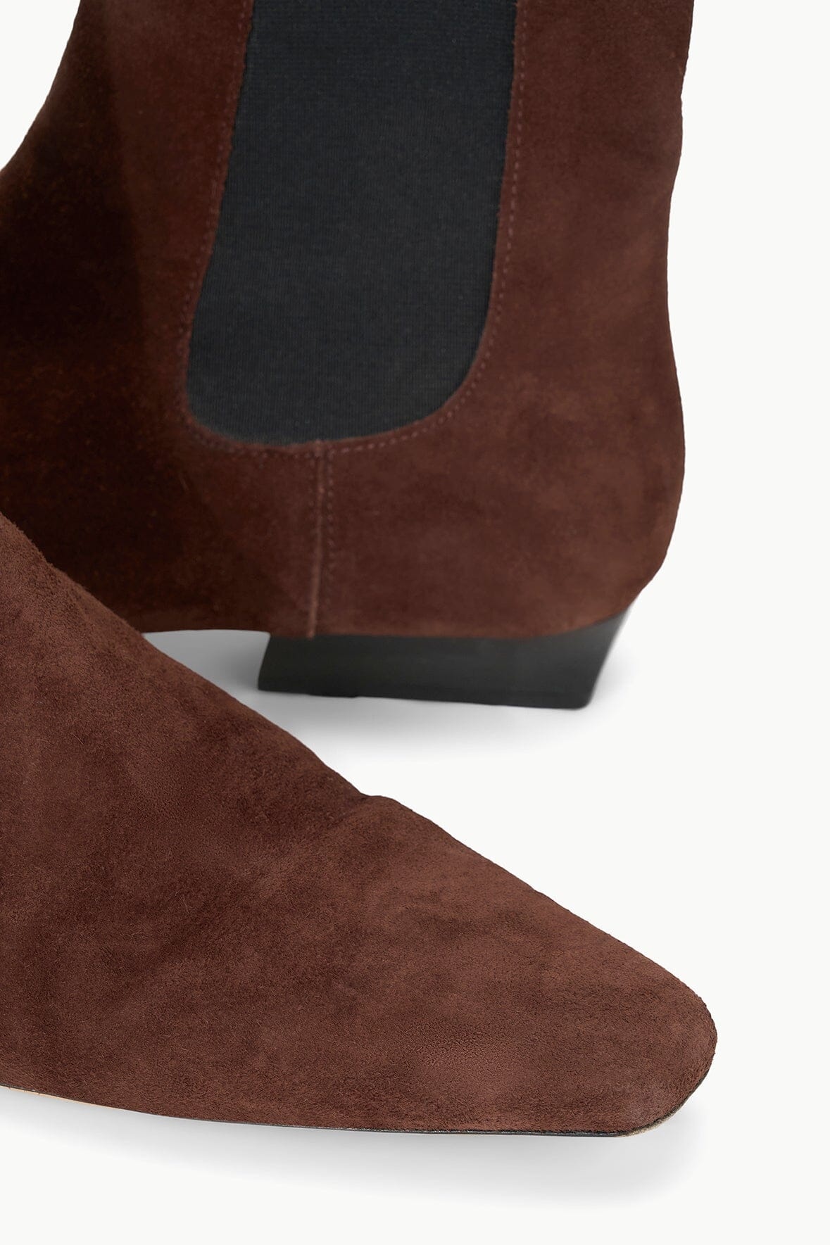 STAUD WALLY CHELSEA BOOT MAHOGANY SUEDE - 6