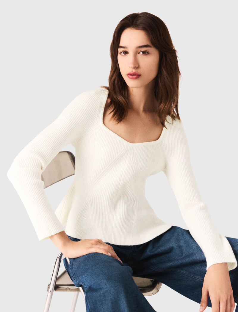 Peplum sweater 6