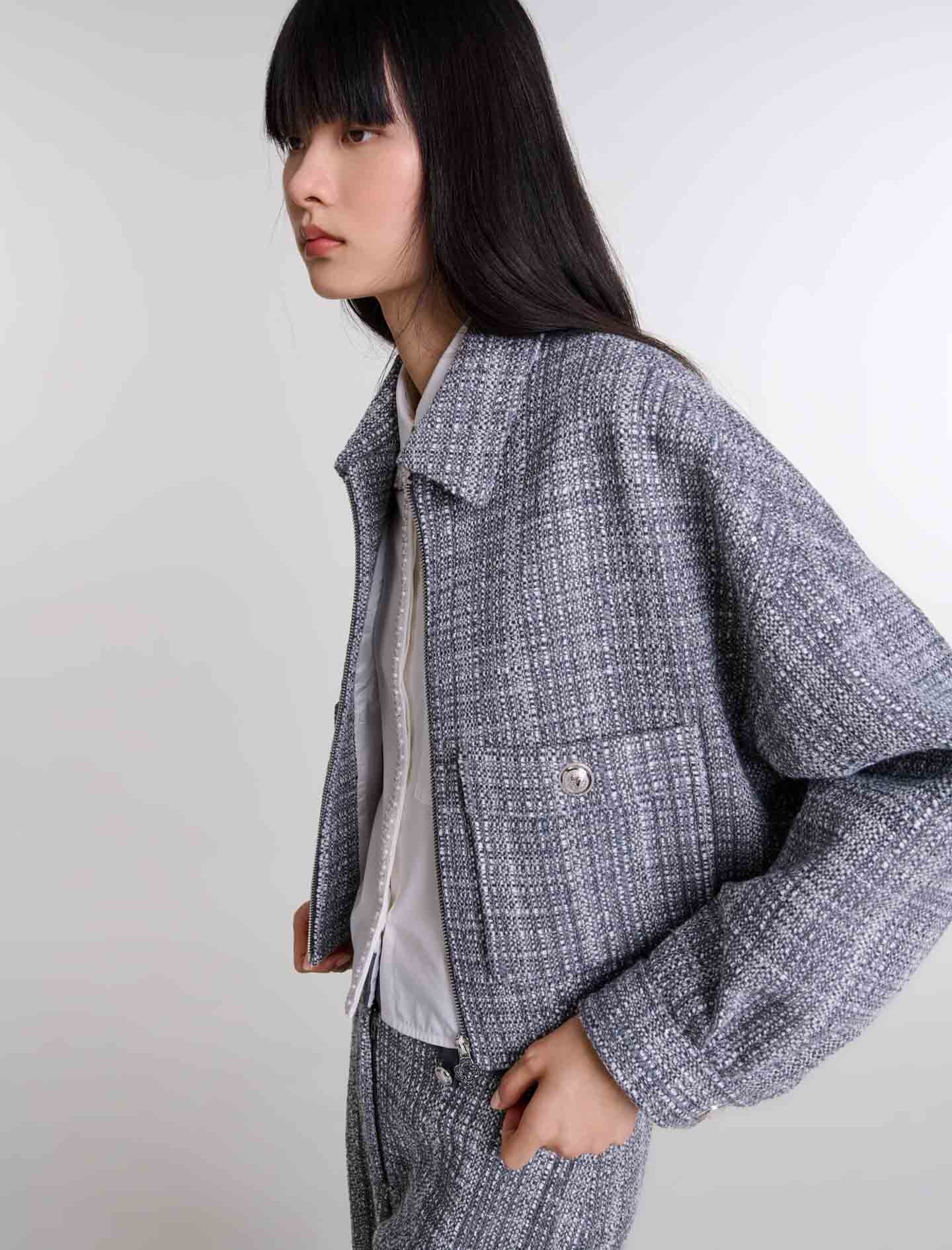 Short tweed jacket - 6