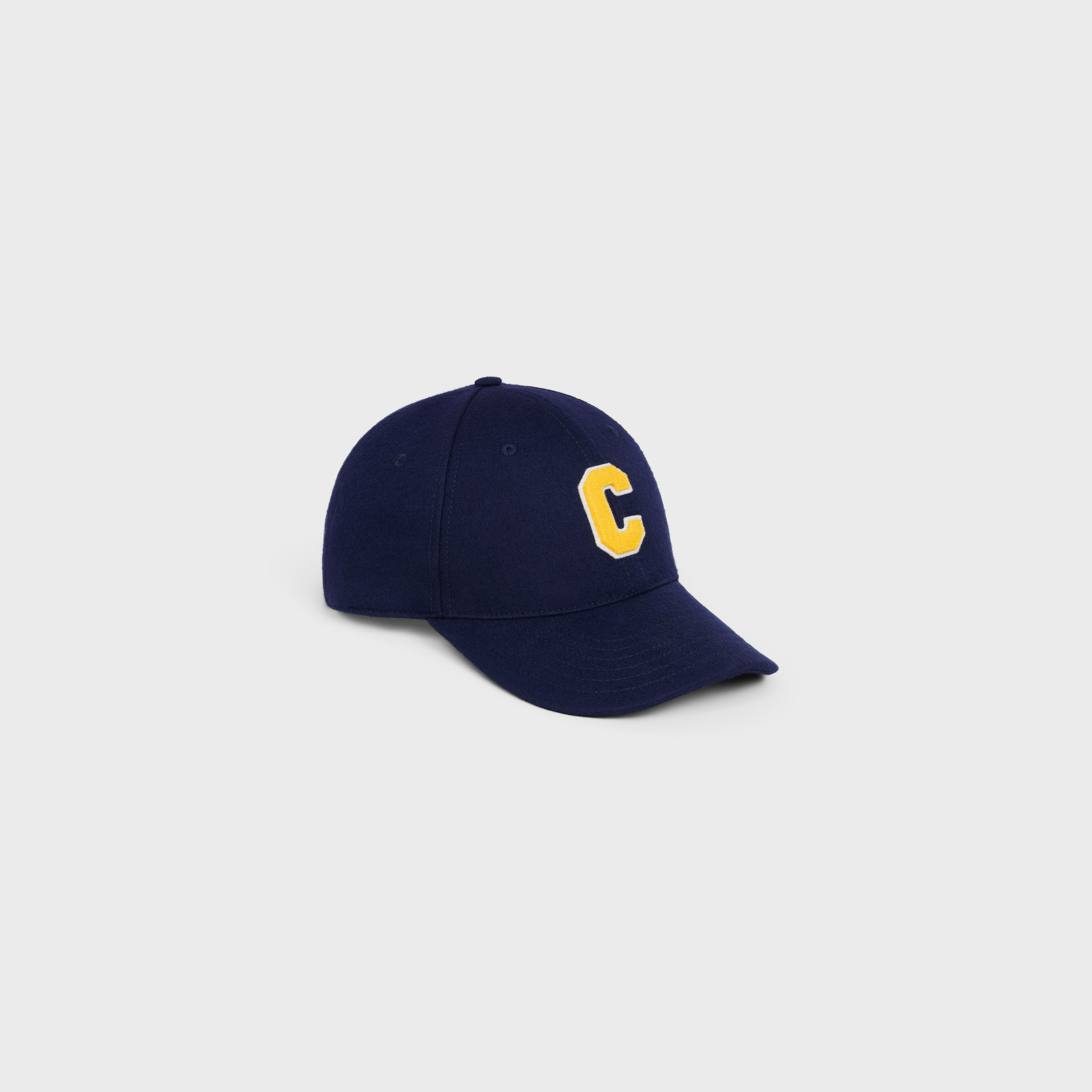 initial baseball c in flannel - 1