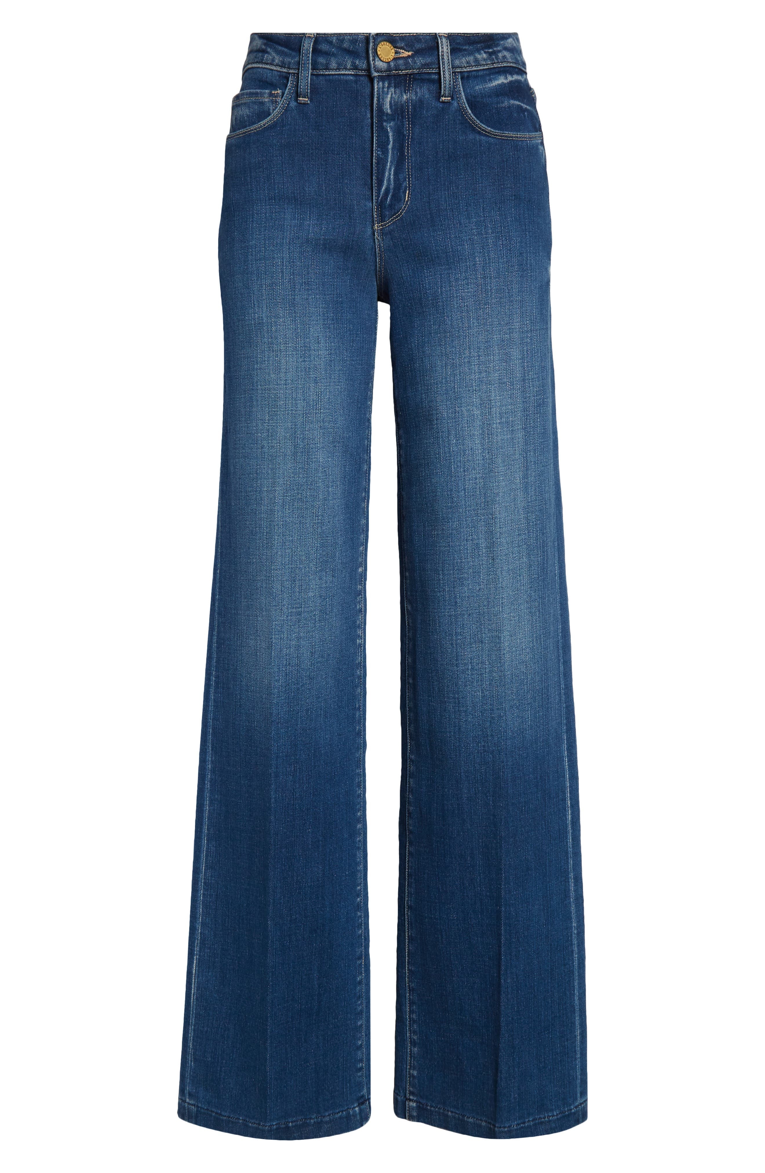 L'AGENCE Clayton Wide Leg Jeans in Kaplan at Nordstrom - 6