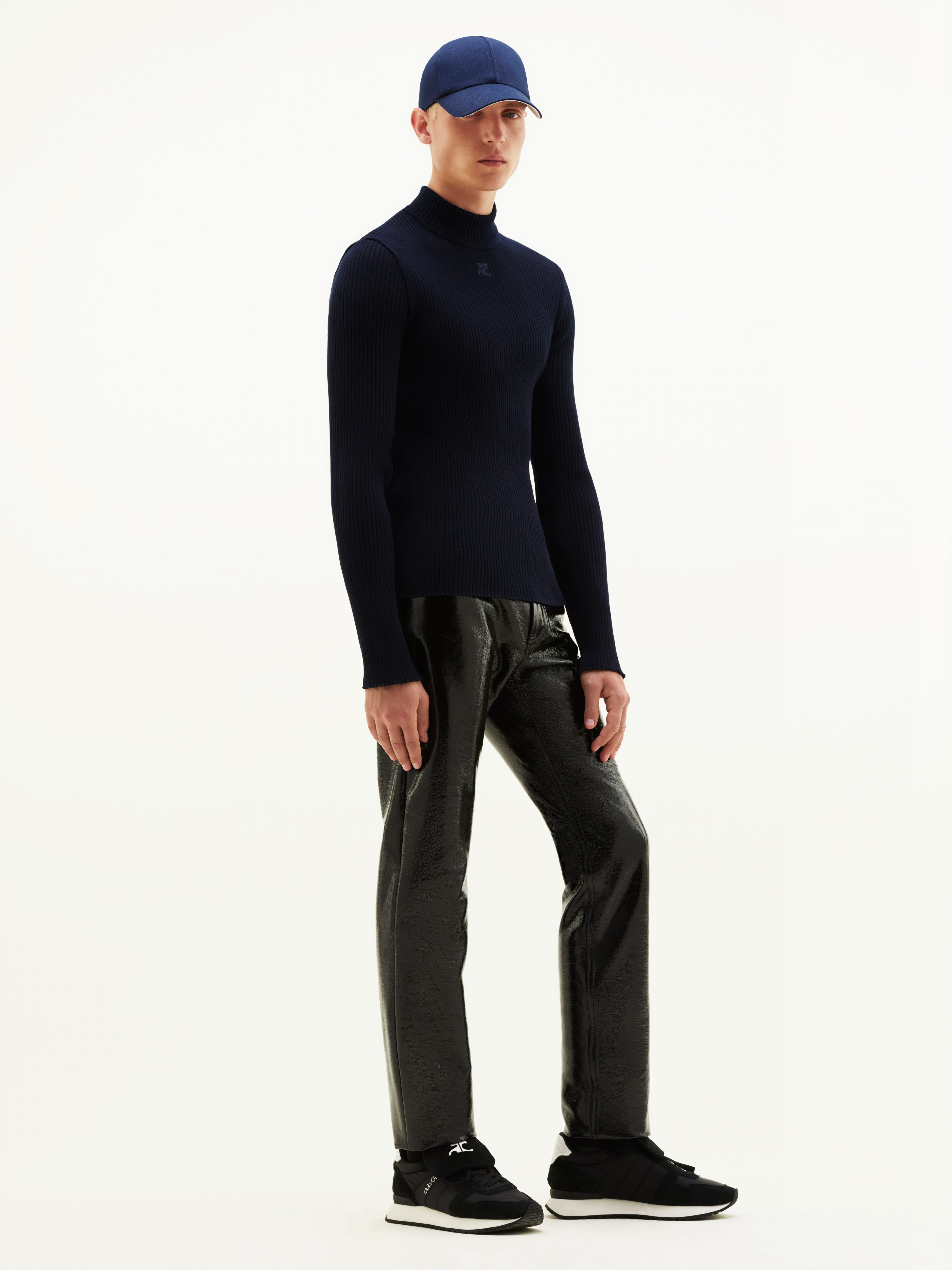 HIGH COLLAR JUMPER - 3