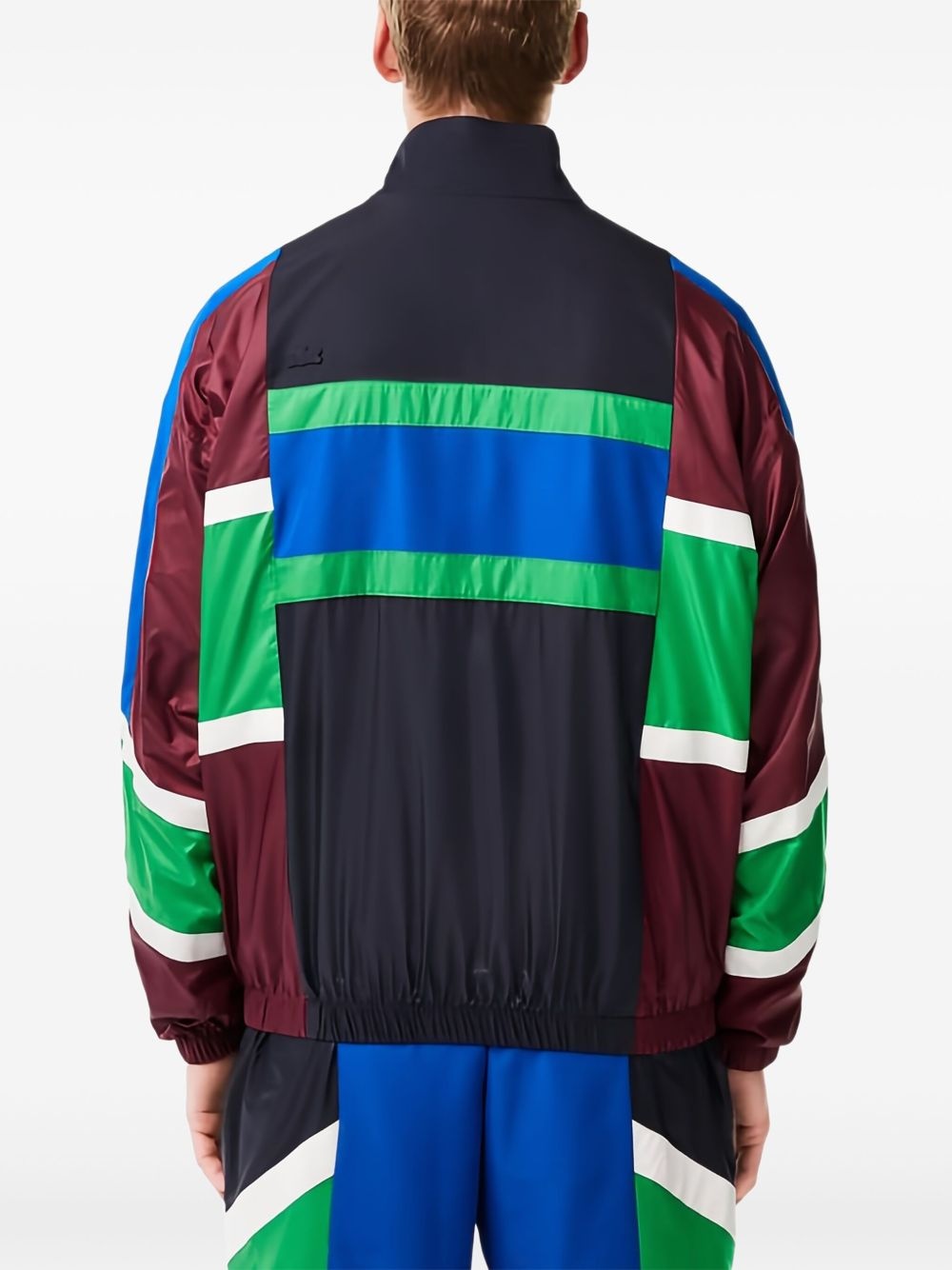 colour-block track jacket - 3