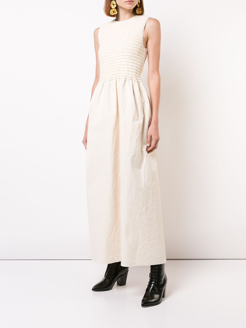 UMA WANG long sleeveless dress outlook