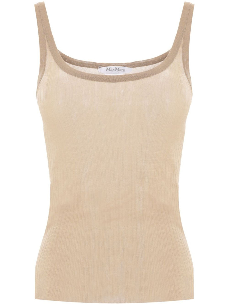 ribbed silk tank top 1