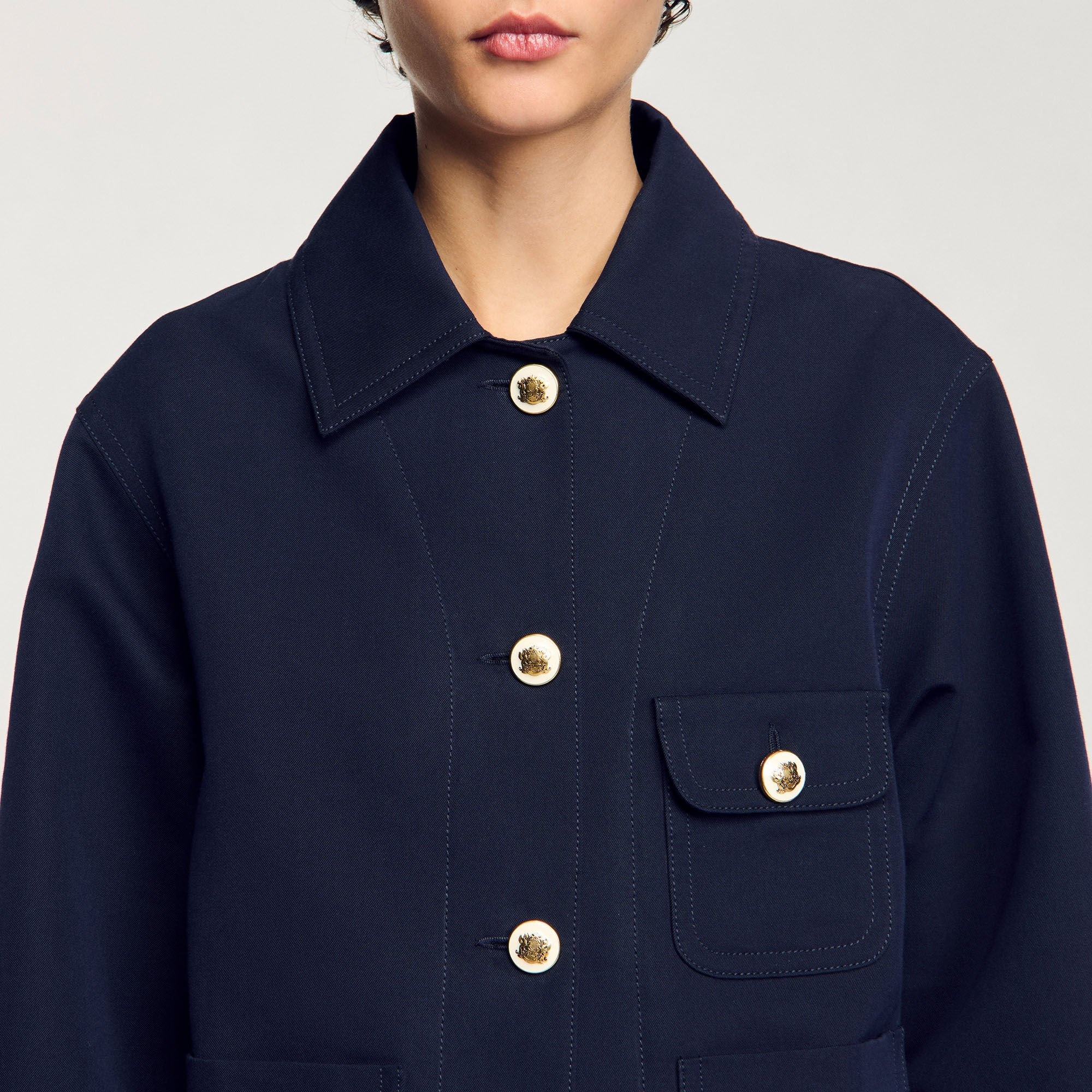 JACKET WITH OFFICER BUTTONS - 3